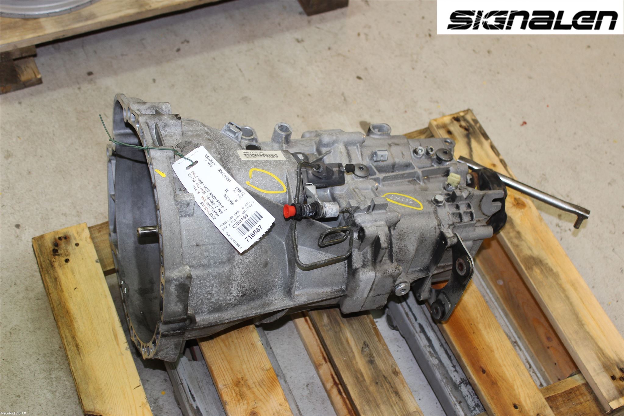 BMW 3 E90/91 SED/TOU 05-12 Gearkasse 6 Trinn