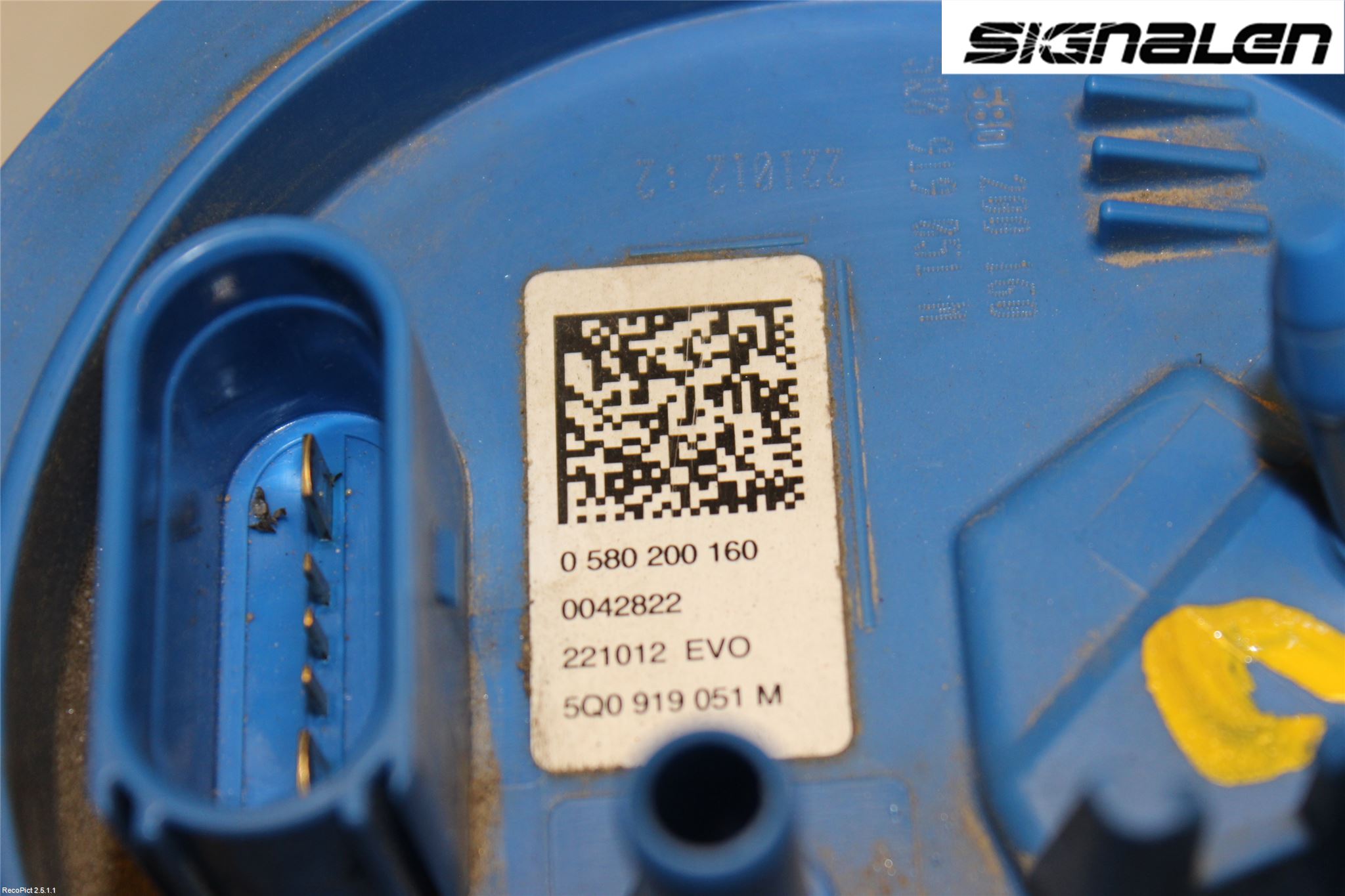 Volkswagen VW GOLF / E-GOLF VII 13-20 Drivstoffpumpe Fødepumpe El