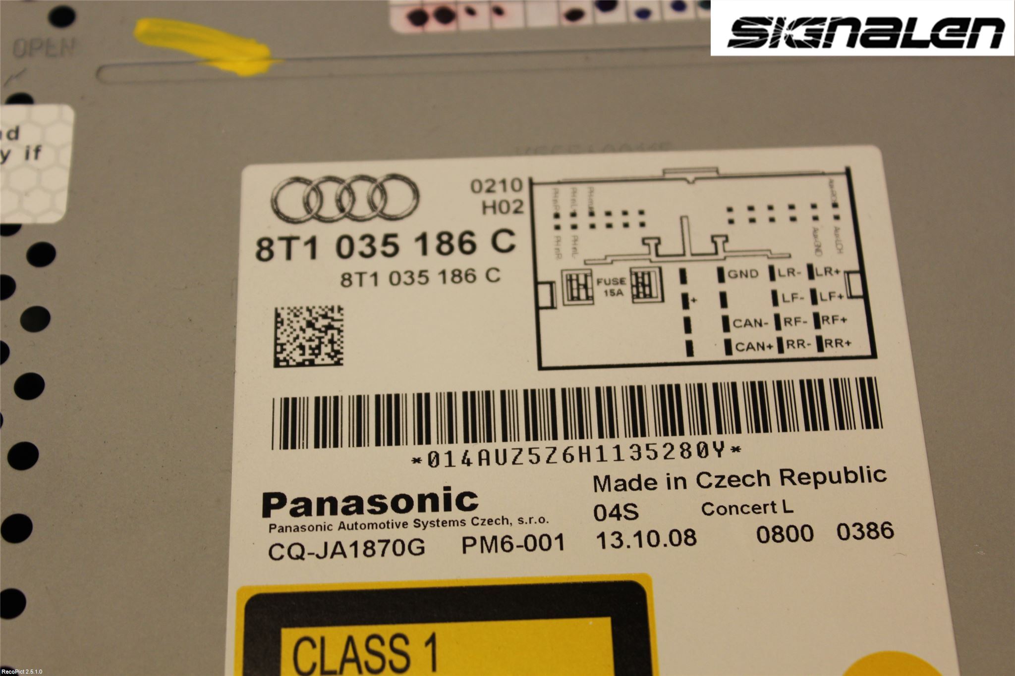 Audi A4/S4 08-11 Stereo Radio