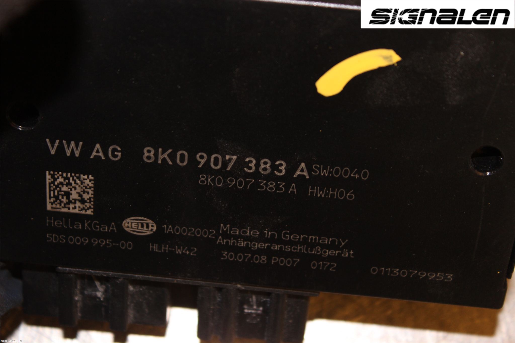 Audi A4/S4 08-11 Styreenhet Tilhengerfeste