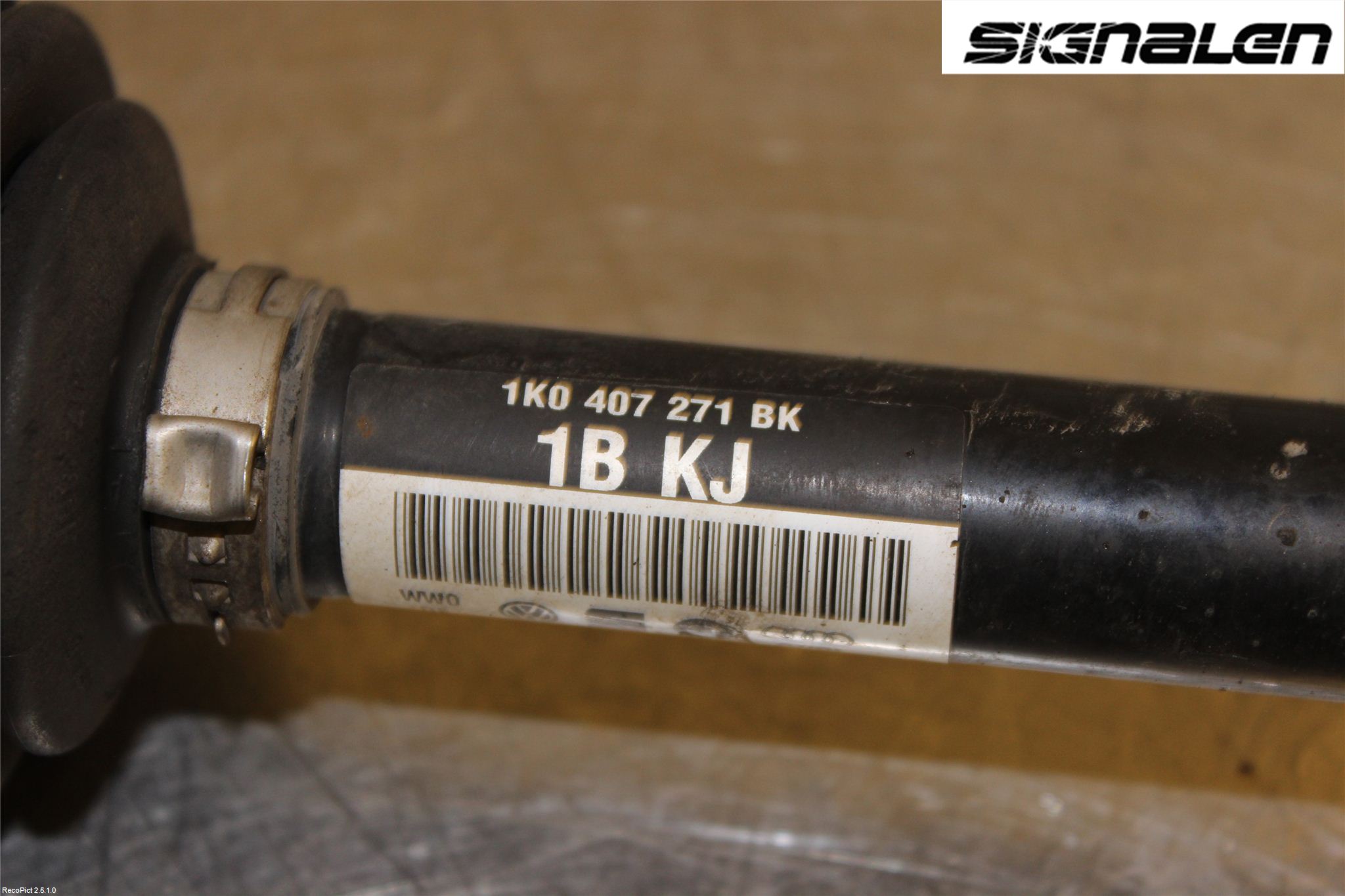 Volkswagen VW GOLF / E-GOLF VII 13-20 Drivaksel Foran Kompl Venstre