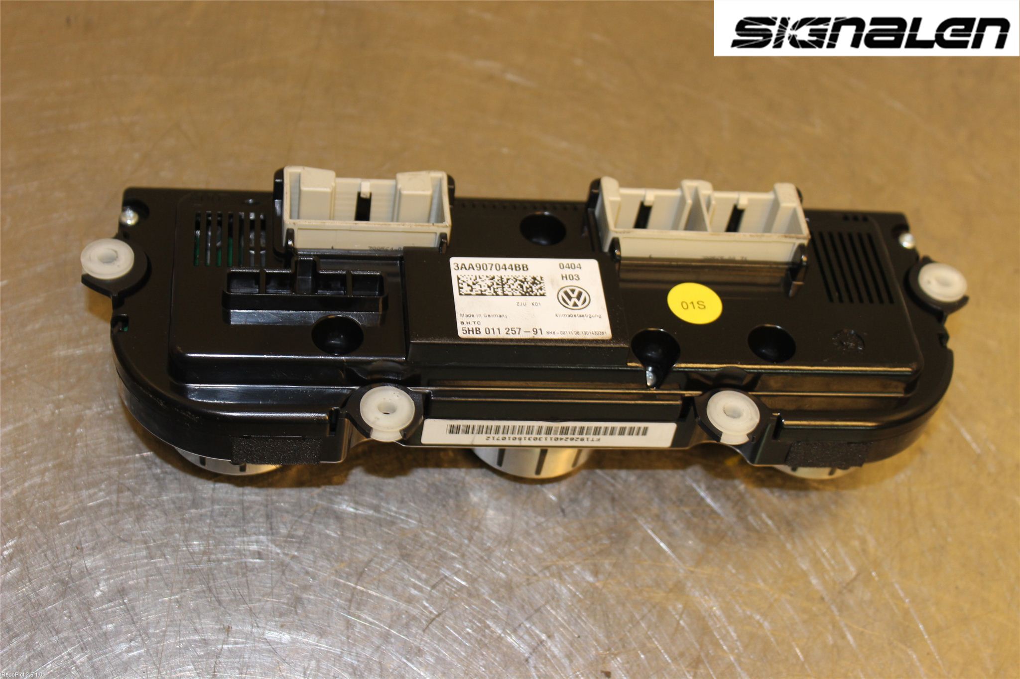 Volkswagen VW PASSAT 11-14 Varme Ac Betjening-Display
