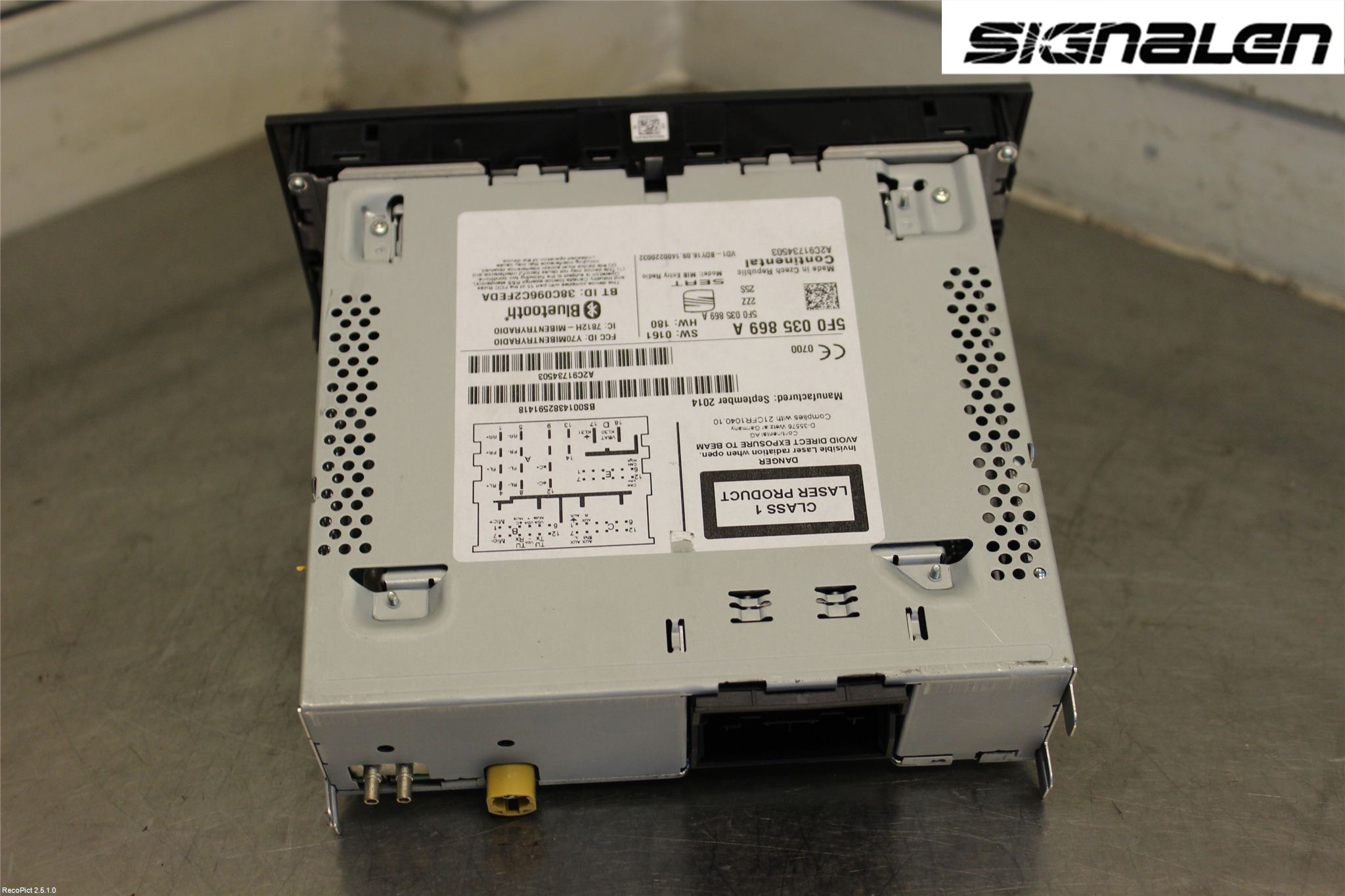 Seat LEON 13-20 Stereo Radio