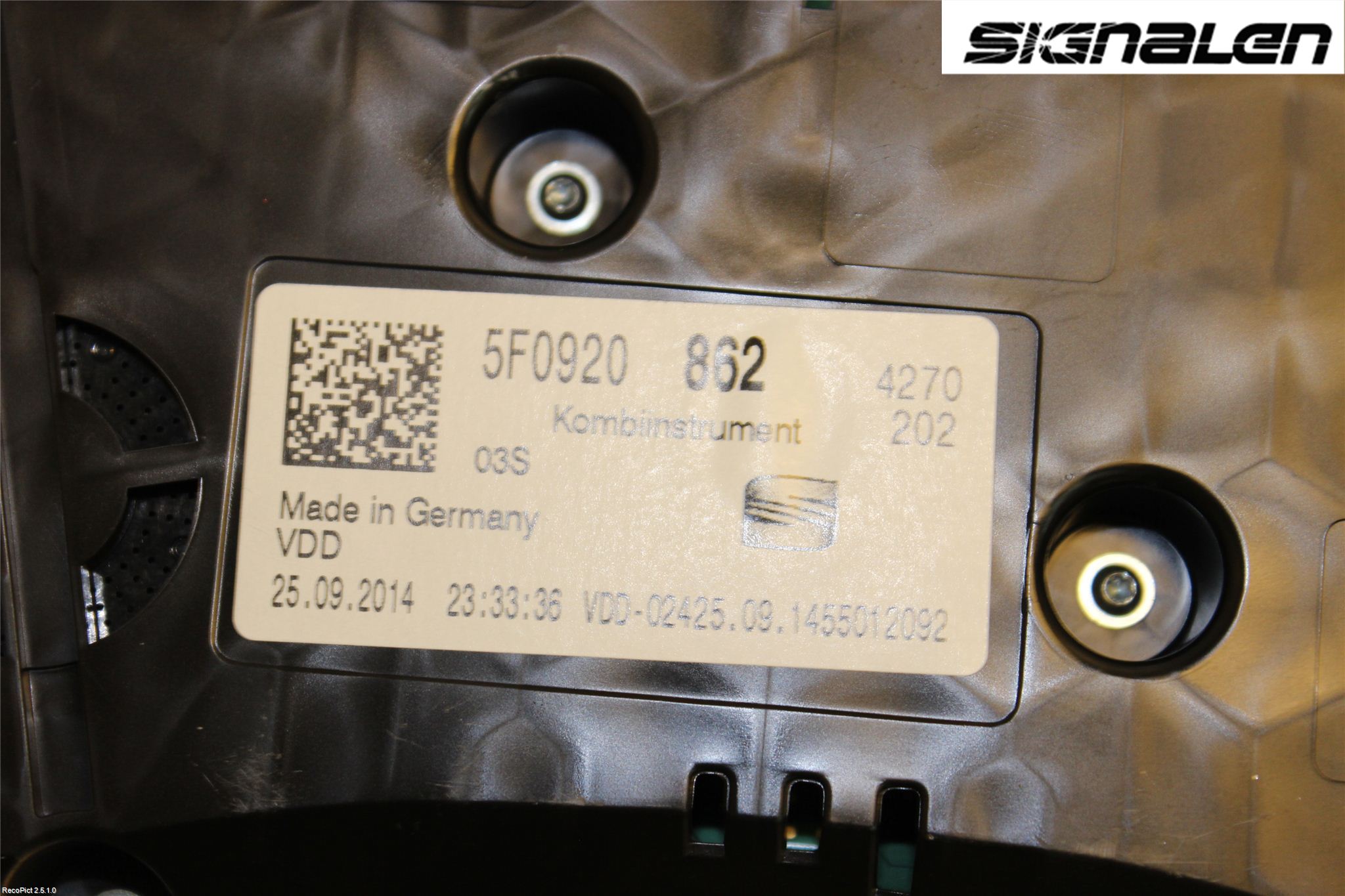 Seat LEON 13-20 Instr Kombinert