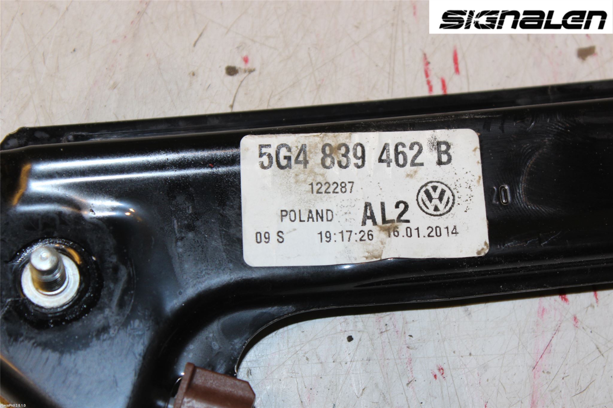 Volkswagen VW GOLF / E-GOLF VII 13-20 Vindusheis