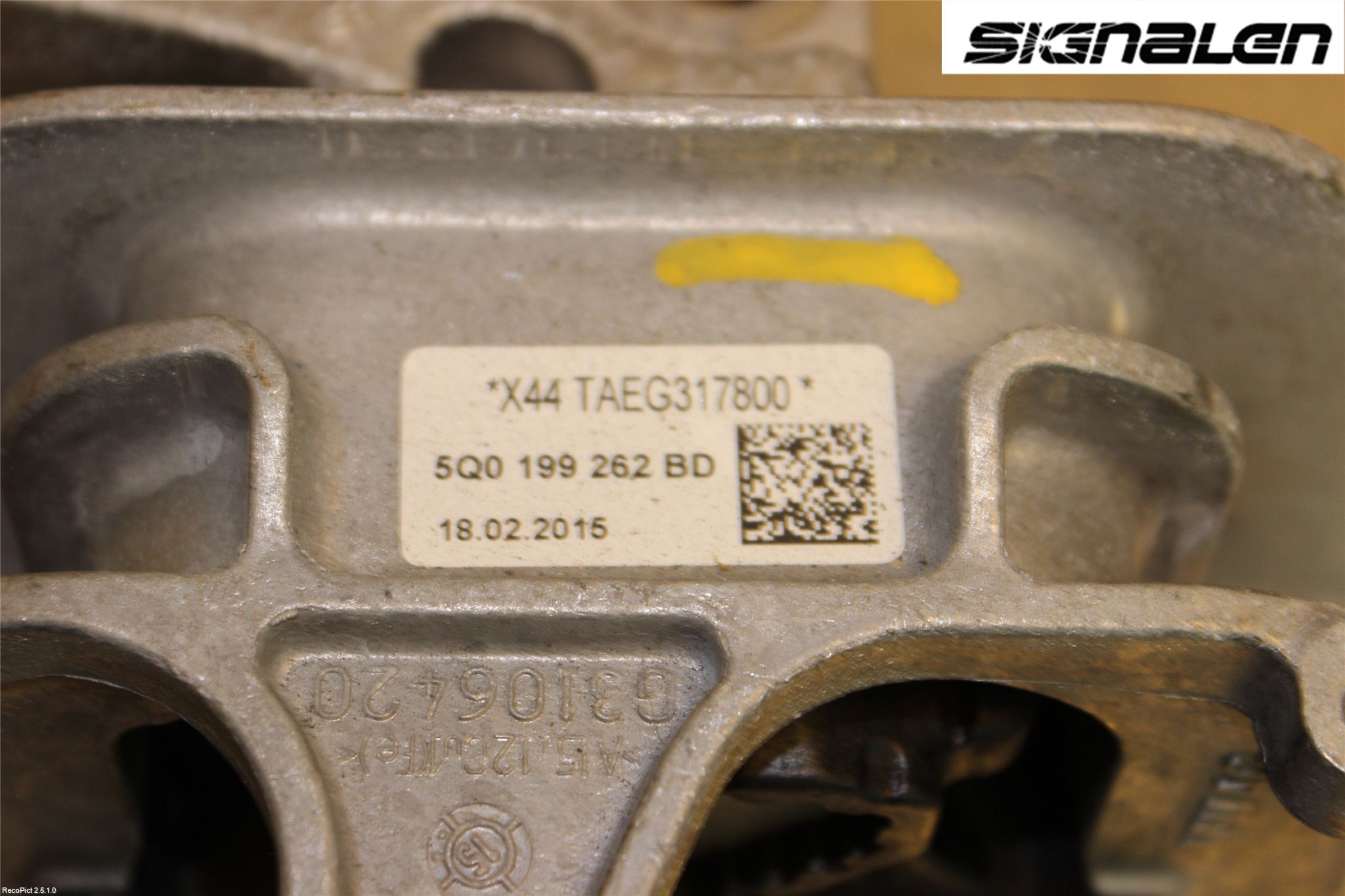 Seat LEON 13-20 Motor Feste Gummi