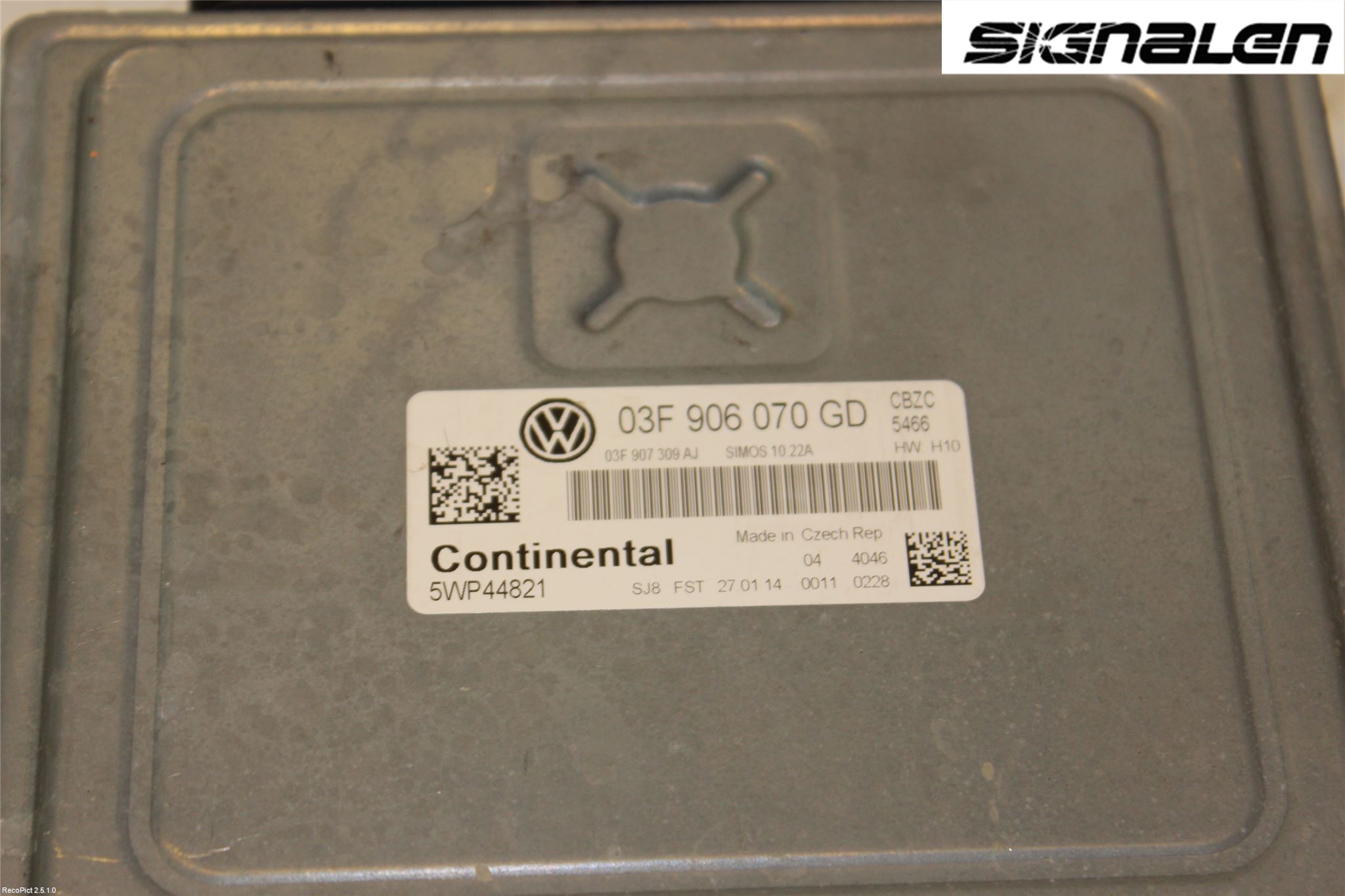 Volkswagen VW POLO 10-17 Styreenhet Innsprøytning