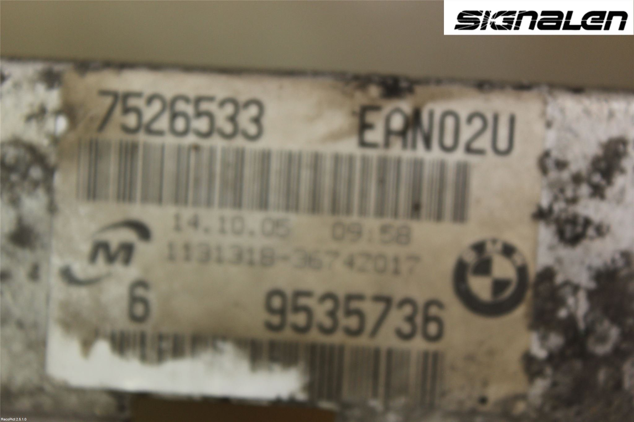 BMW 3 E90/91 SED/TOU 05-12 Radiator Manuell