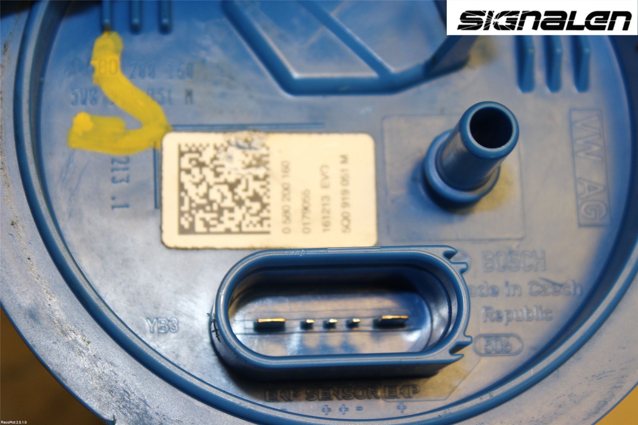 Volkswagen VW GOLF / E-GOLF VII 13-20 Drivstoffpumpe Fødepumpe El