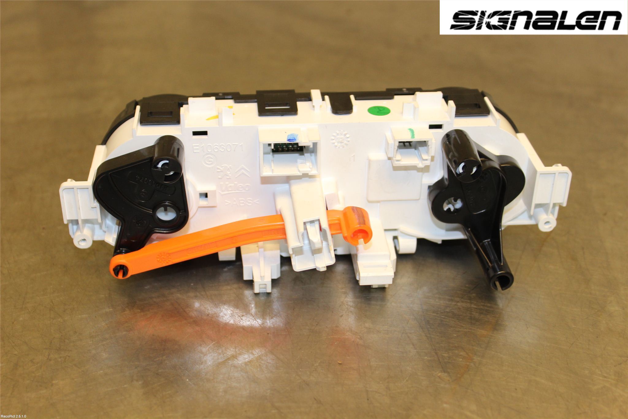 Peugeot 208 12-15 Varme Ac Betjening-Display