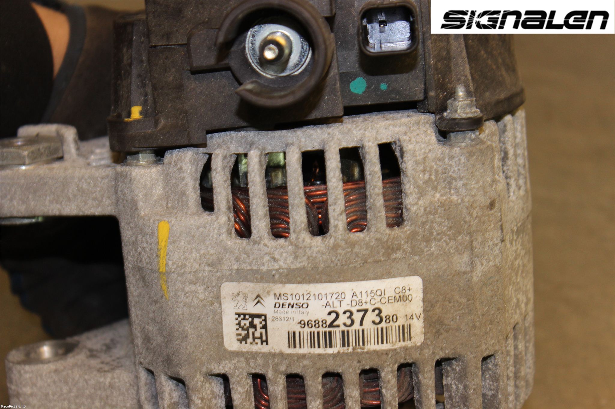 Peugeot 208 12-15 Dynamo