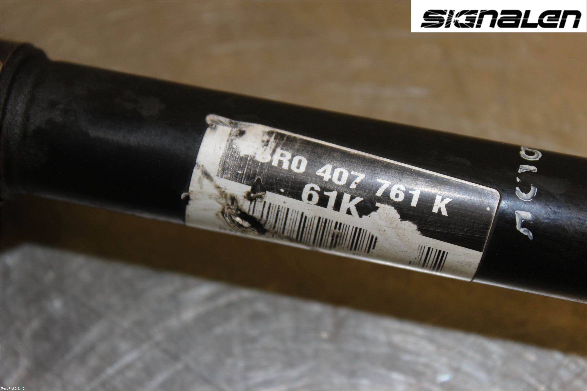Volkswagen VW POLO 10-17 Drivaksel Foran Kompl Venstre