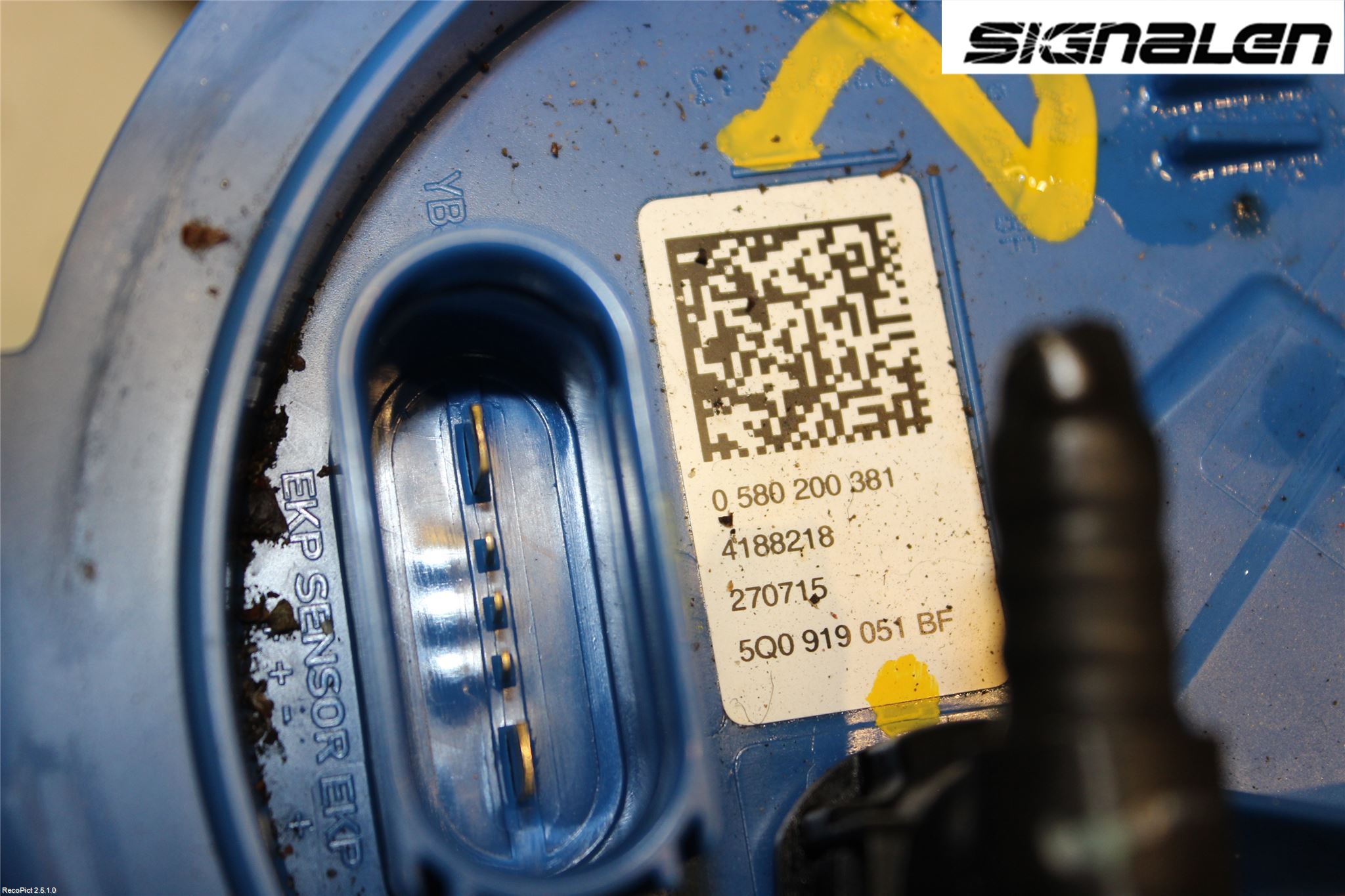 Volkswagen VW GOLF / E-GOLF VII 13-20 Drivstoffpumpe Fødepumpe El