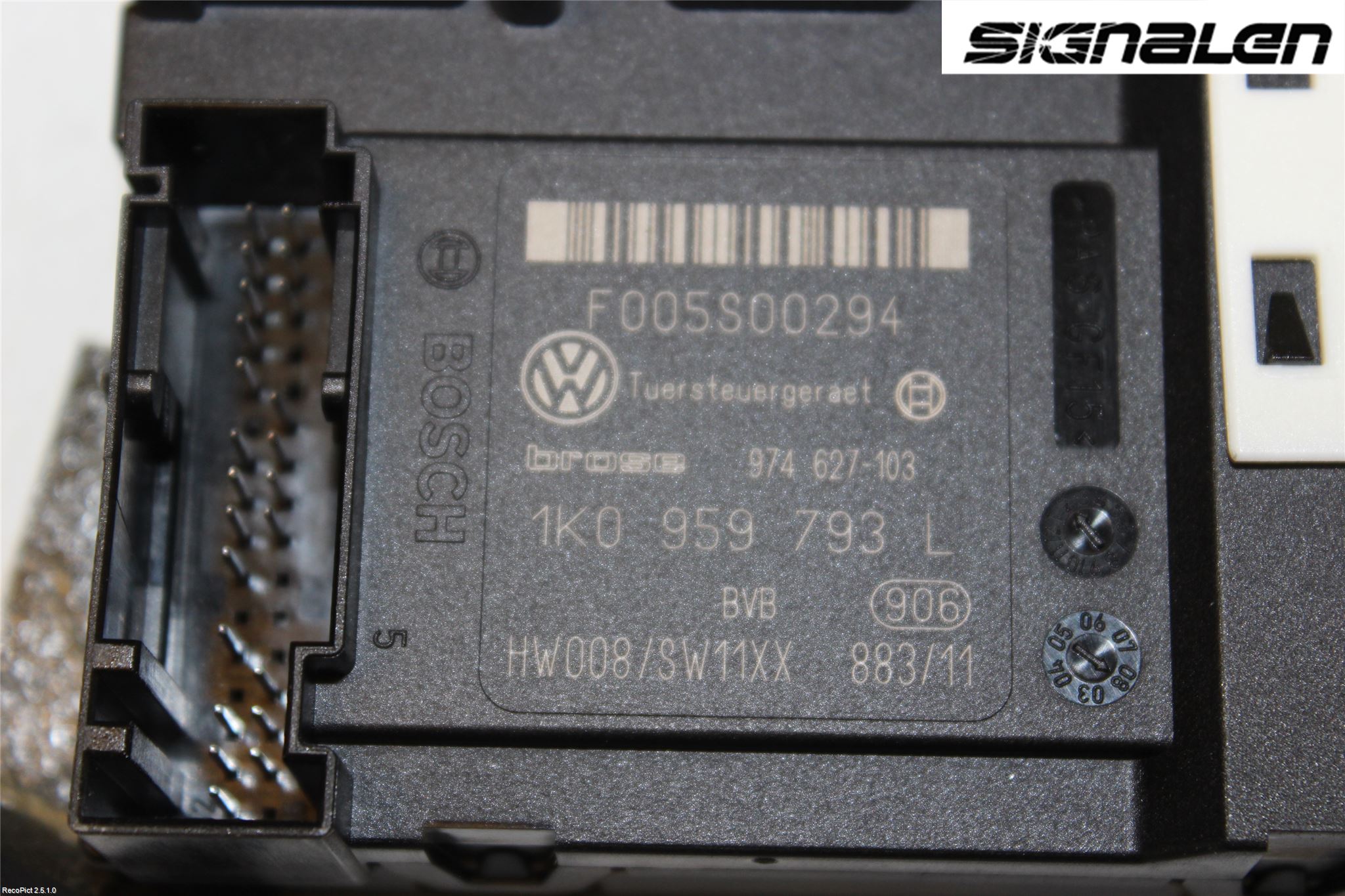Volkswagen VW PASSAT 05-11 Vindusheismotor