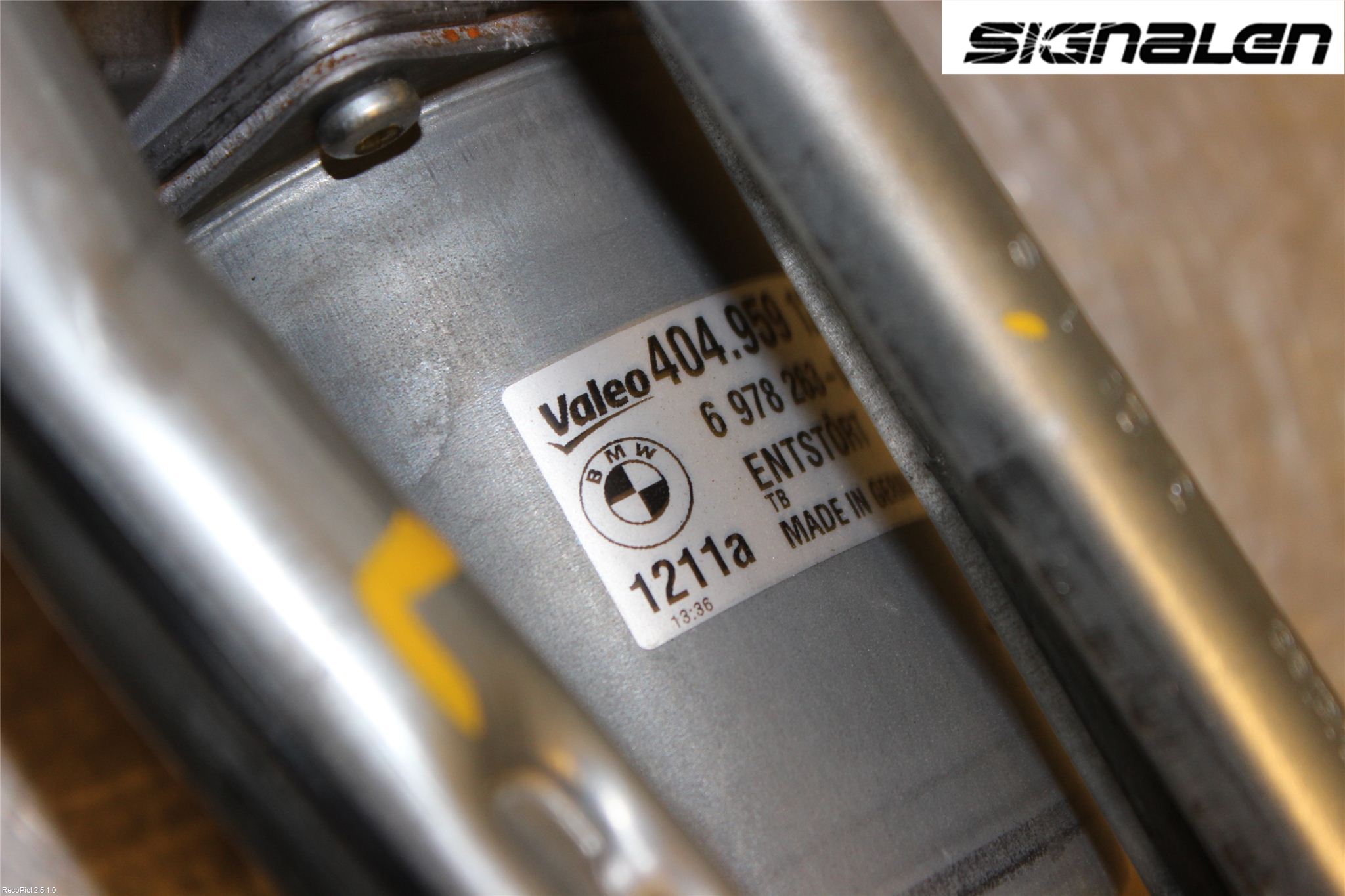 BMW 3 E90/91 SED/TOU 05-12 Viskermotor Frontrute