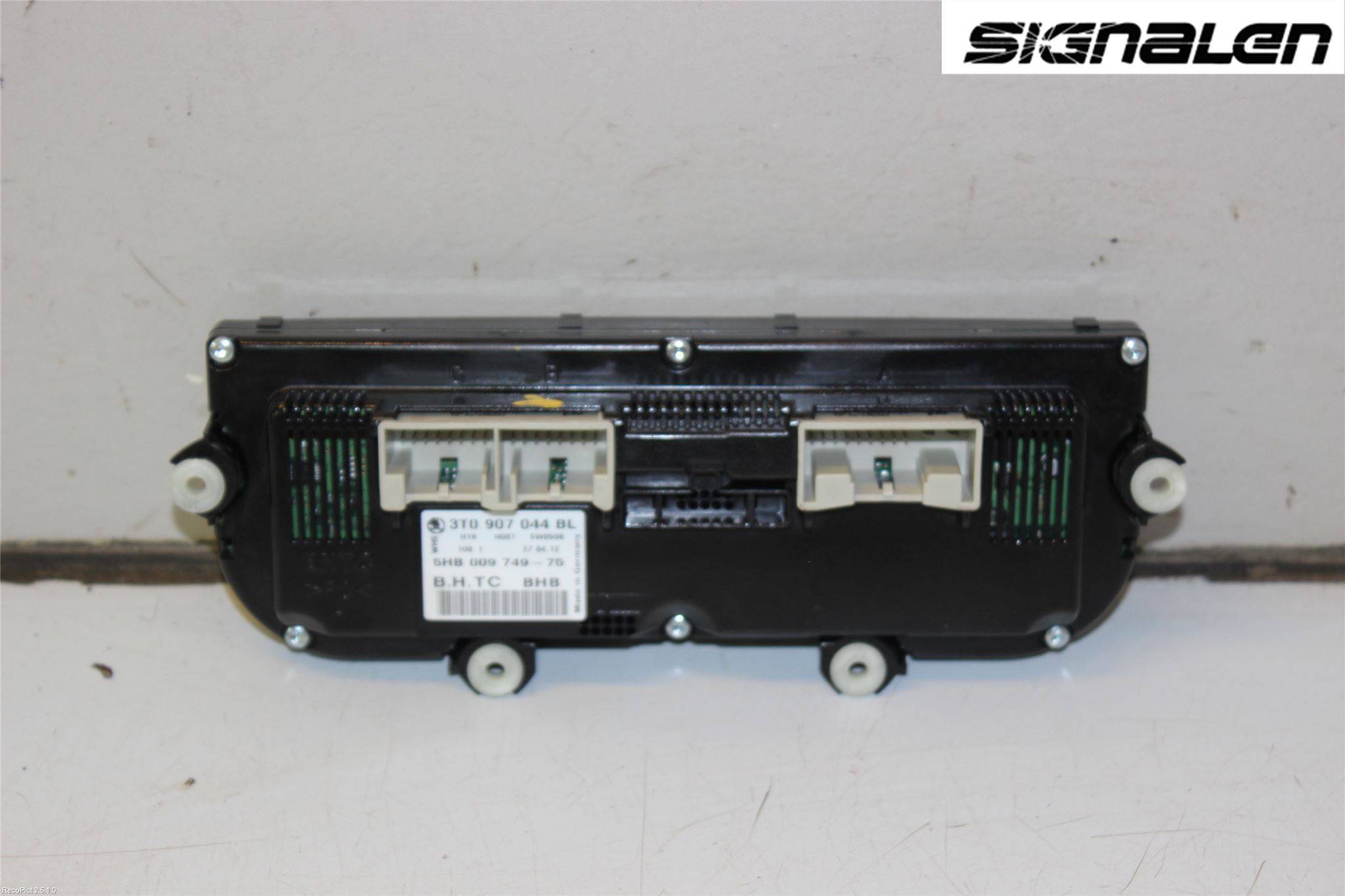 Skoda SUPERB 09-15 Varme Ac Betjening-Display