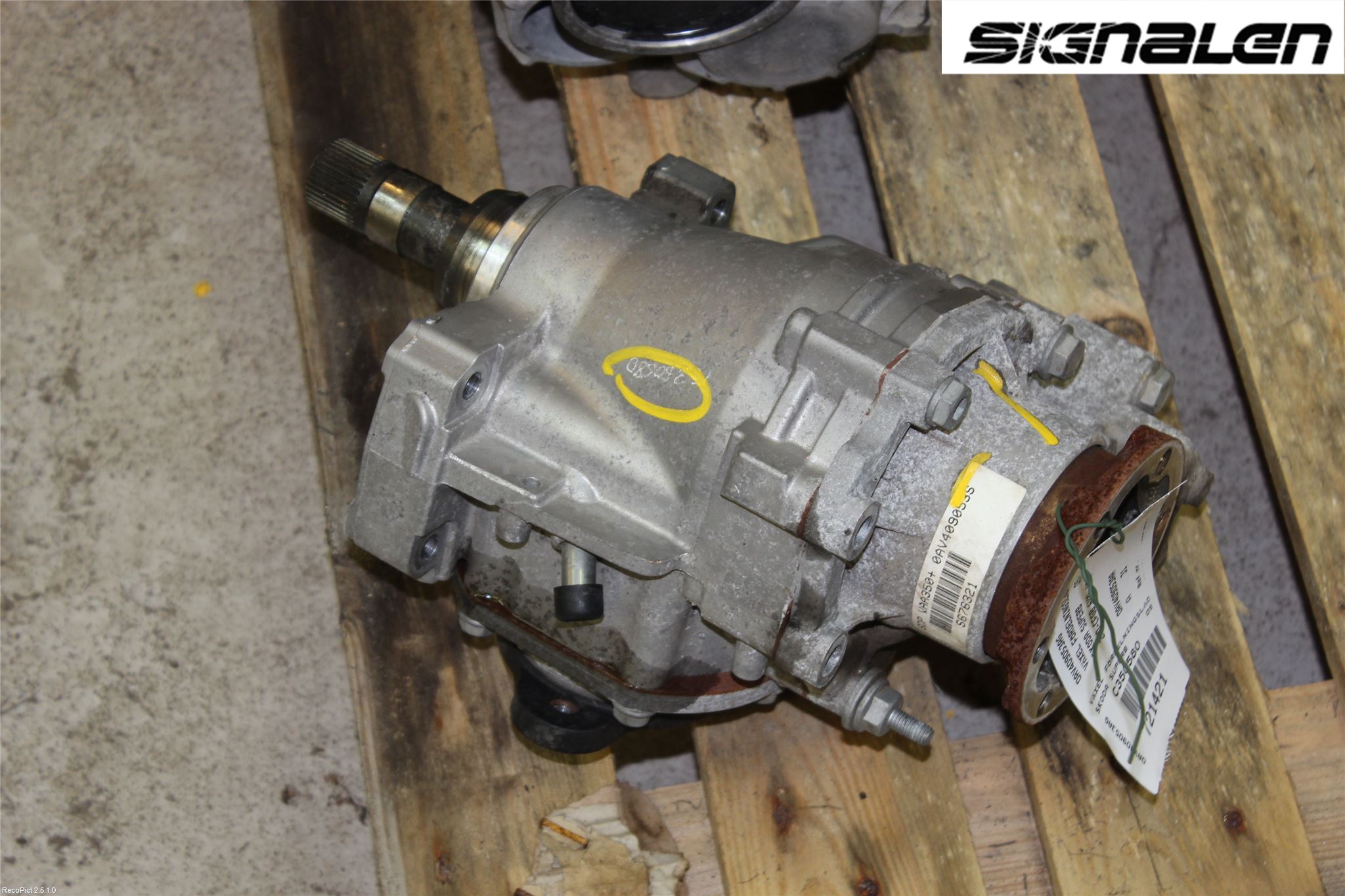 Skoda SUPERB 09-15 Gearkasse Fordelingskasse