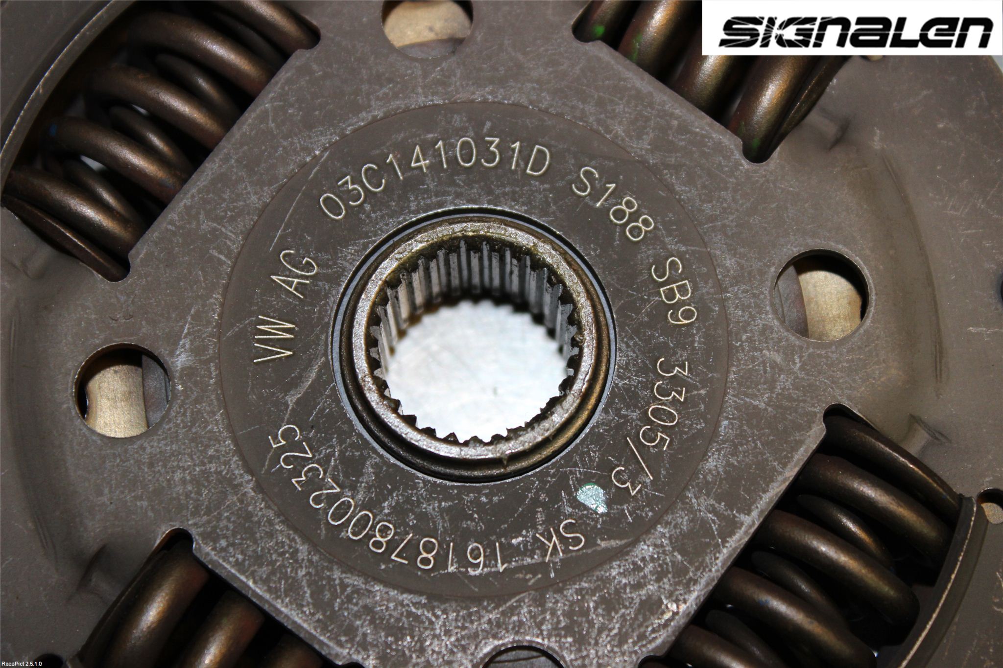 Volkswagen VW GOLF / E-GOLF VII 13-20 Clutch Lamell