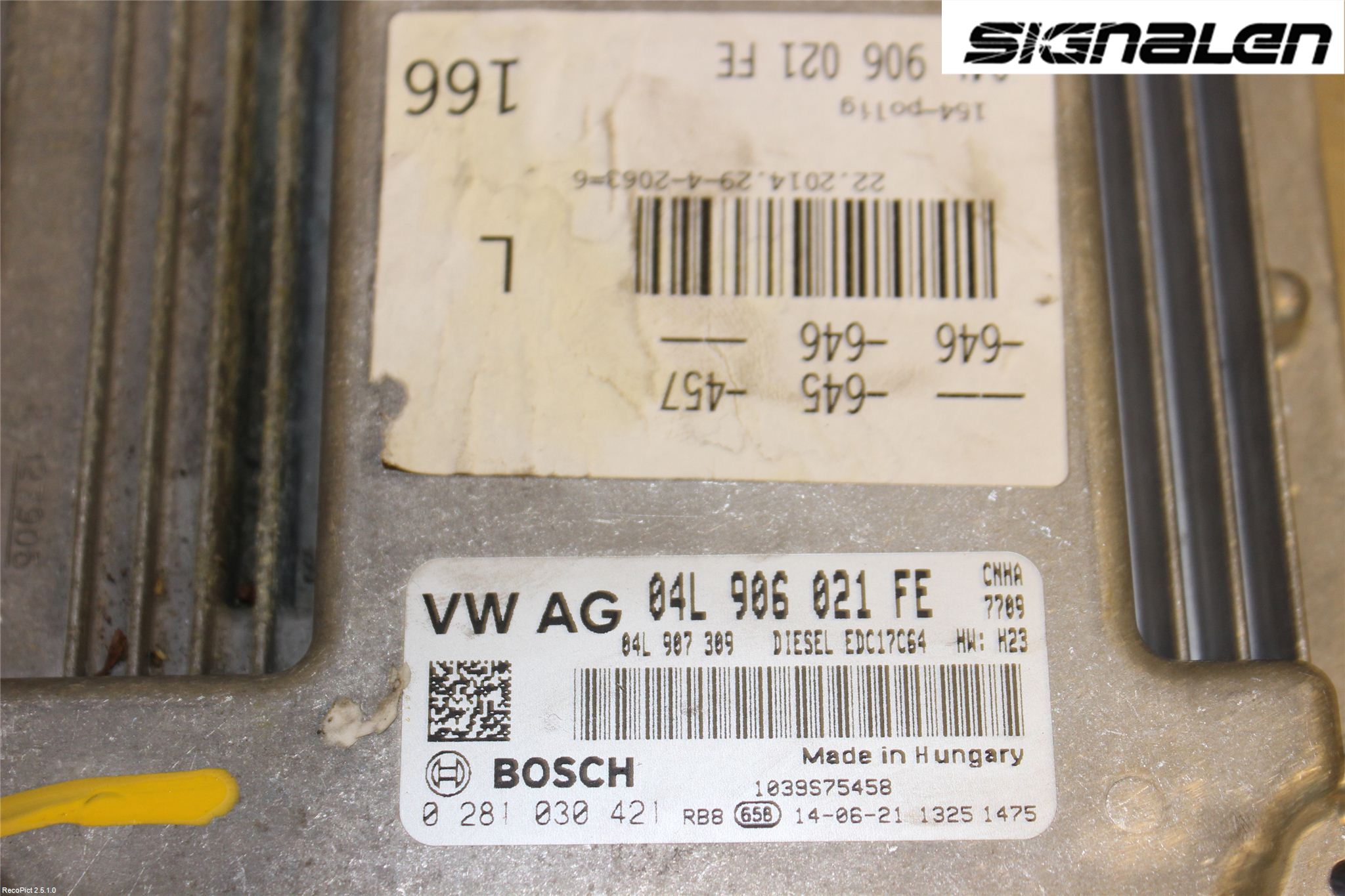 Audi A6/S6 4G 11-18 Styreenhet Innsprøytning