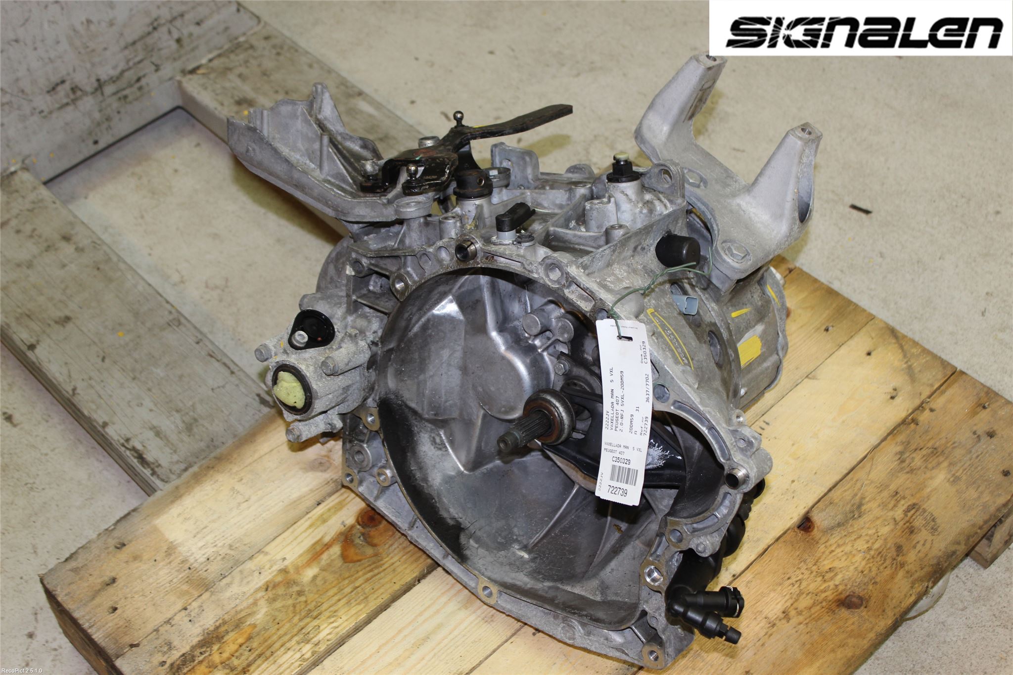 Peugeot 407 Gearkasse 5 Trinn