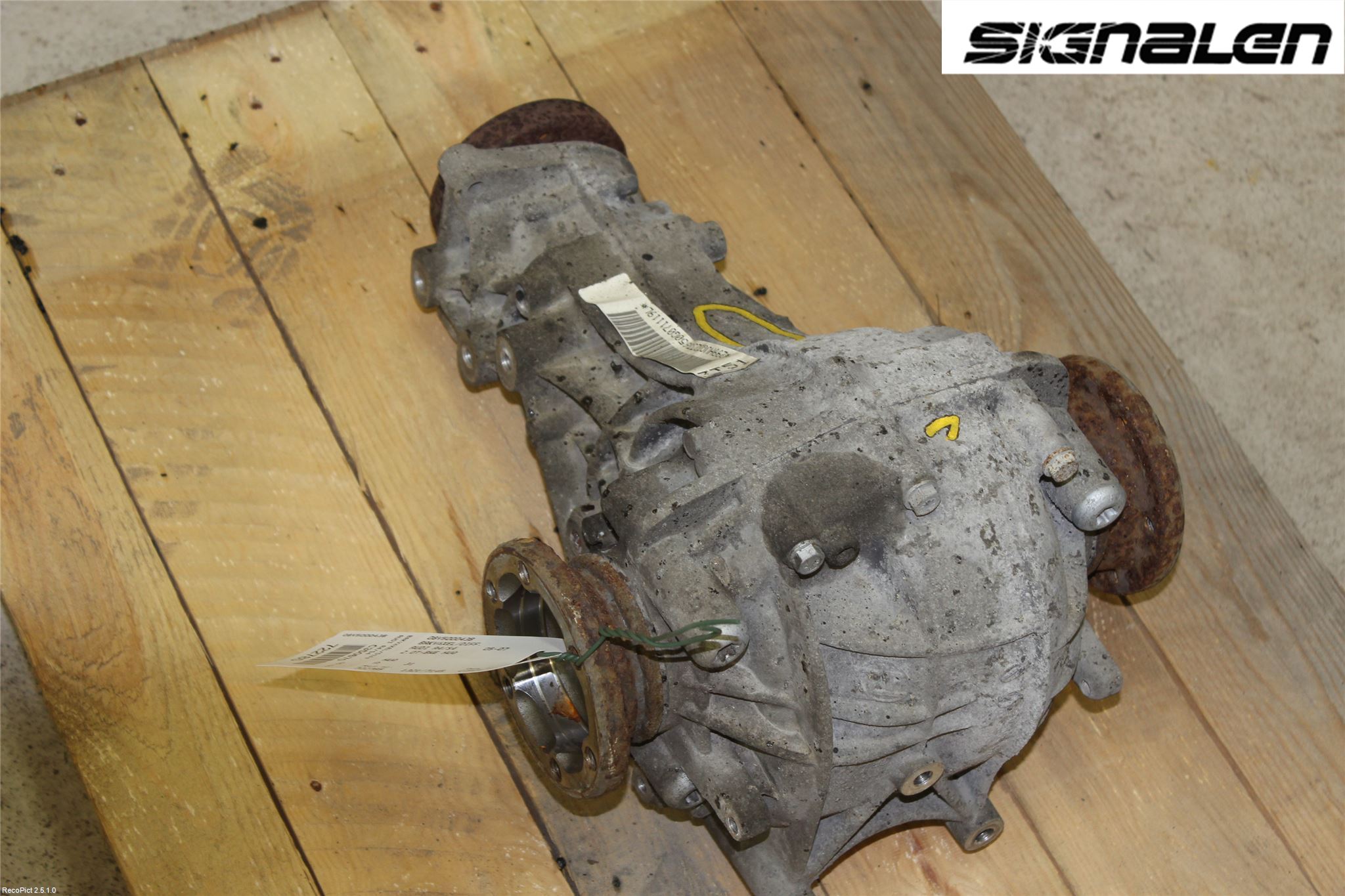 Audi A4/S4 05-07 Bakaksel Kardang Bak -Diff
