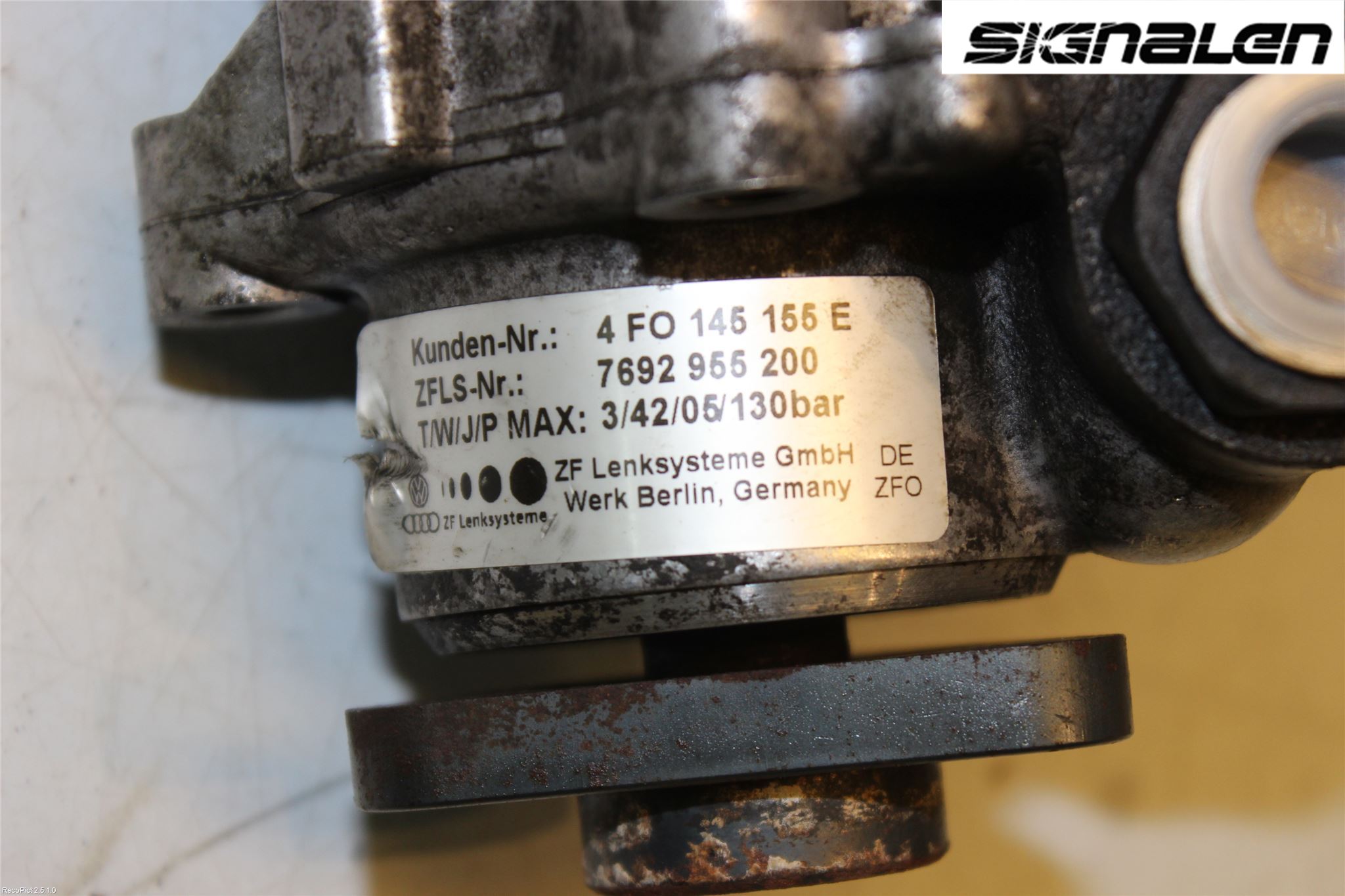 Audi A6/S6     05-11 Servo Pumpe