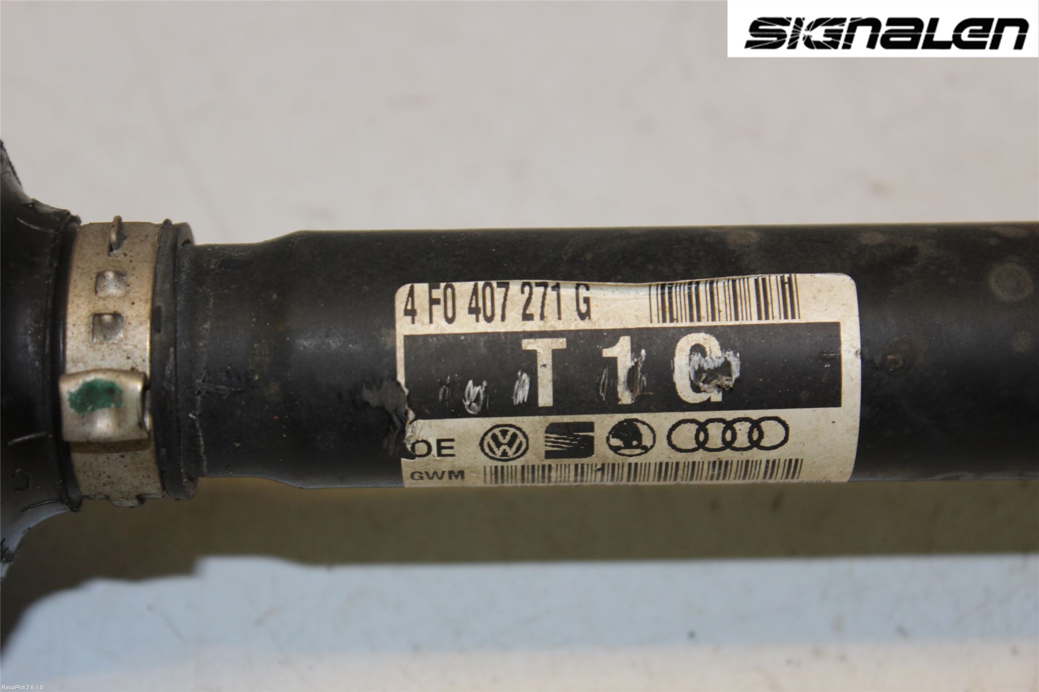 Audi A6/S6     05-11 Drivaksel Foran Kompl Venstre