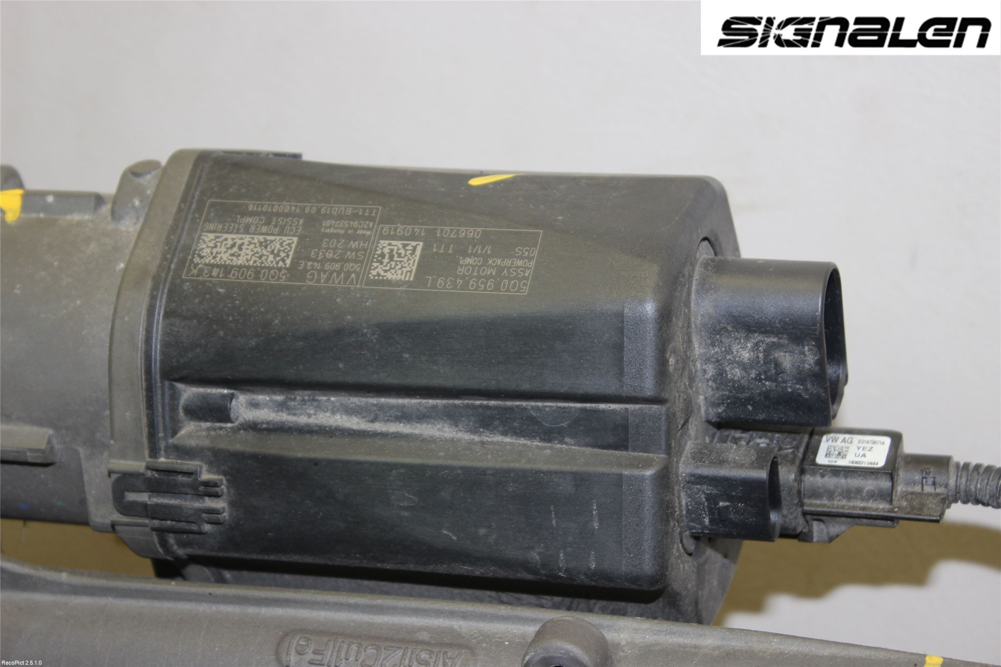 Volkswagen VW PASSAT 15-19 Servo Snekke - Tannstang