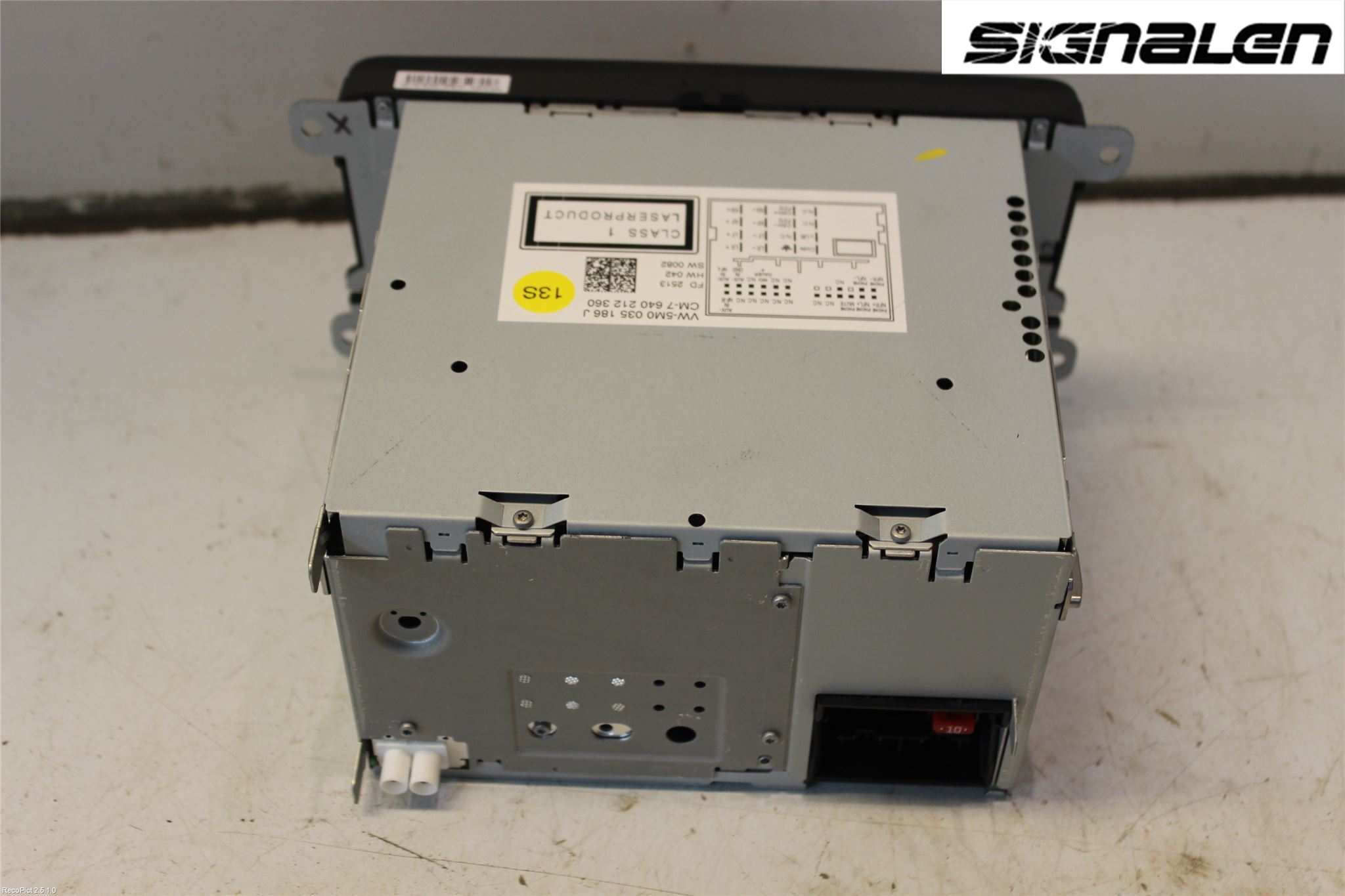 Volkswagen VW POLO 10-17 Stereo Radio