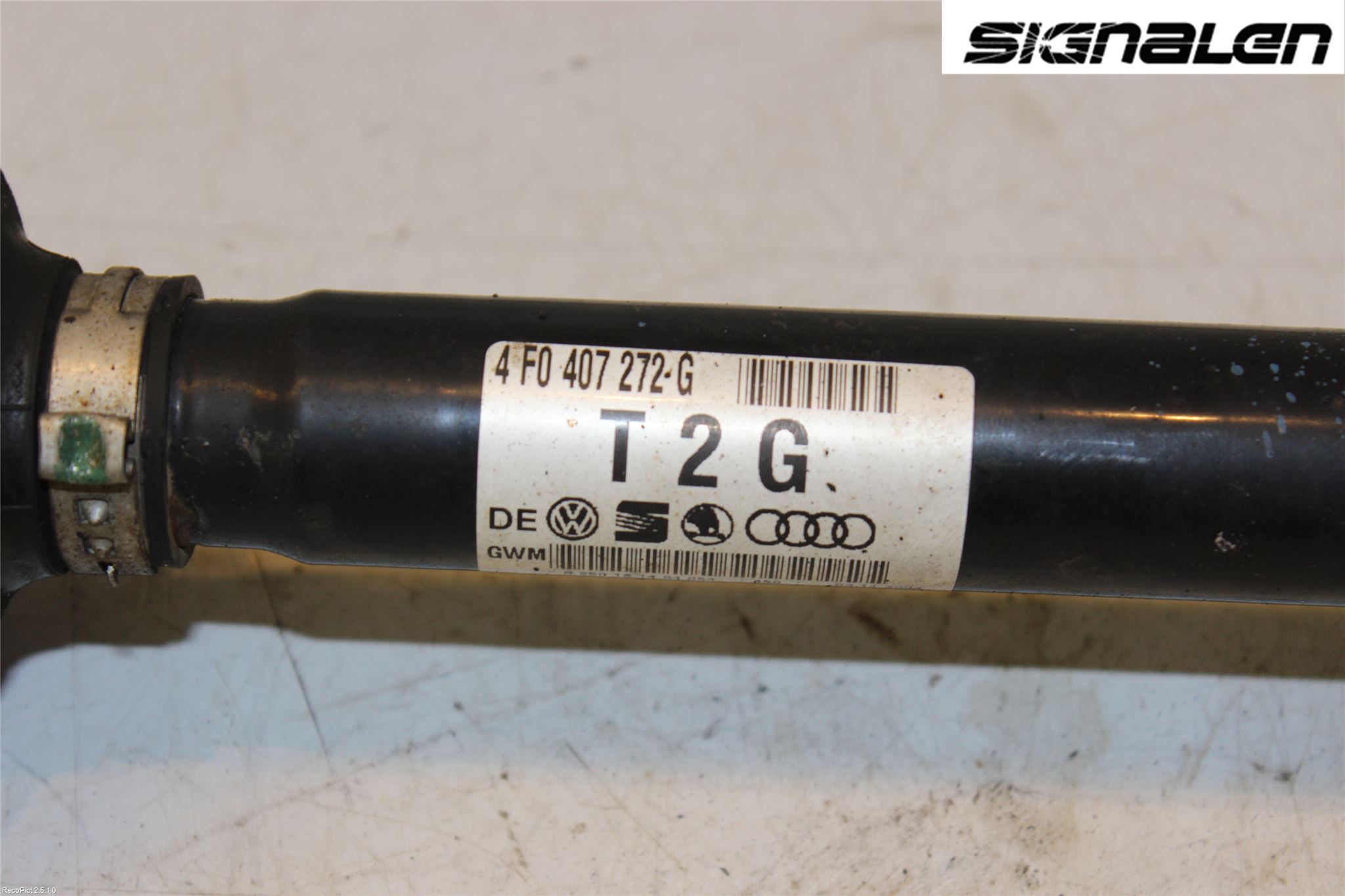 Audi A6/S6     05-11 Drivaksel Foran Kompl Høyre