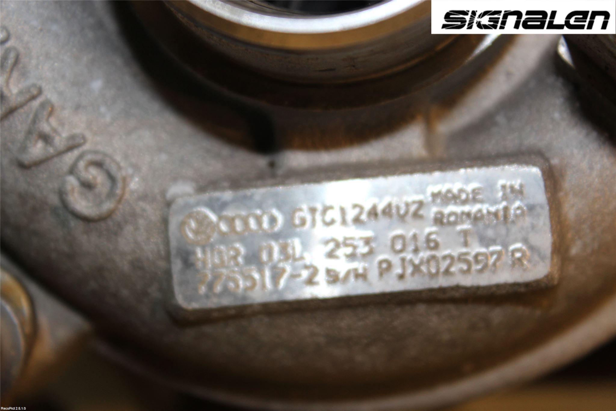 Skoda OCTAVIA (1Z) 05-13 Turboaggregat