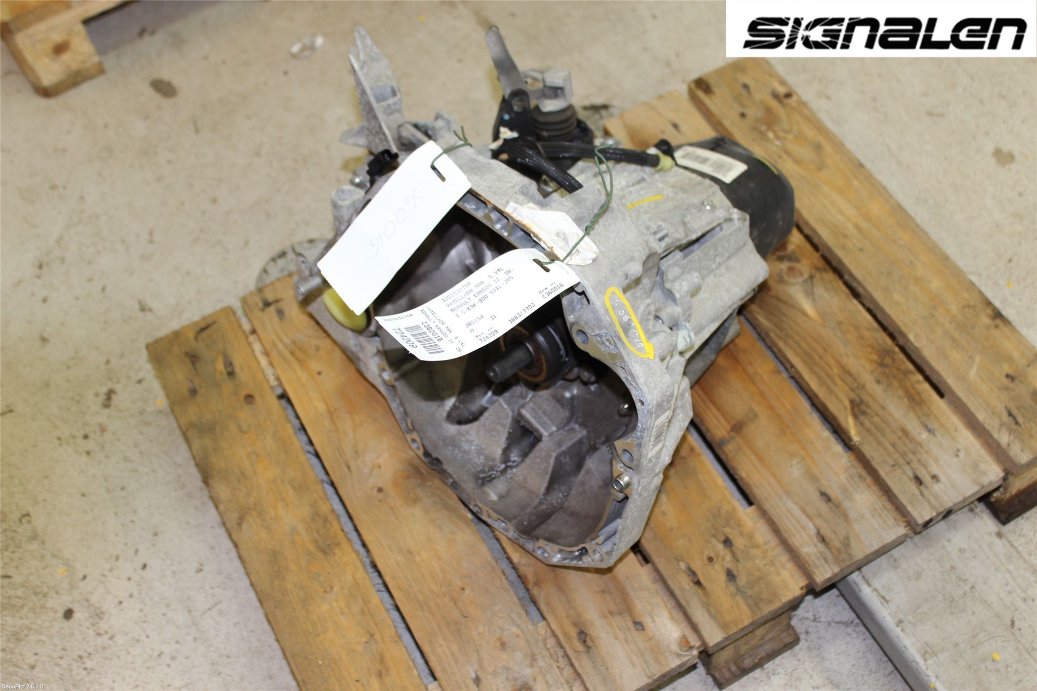 Renault KANGOO II 08-14 Gearkasse 5 Trinn
