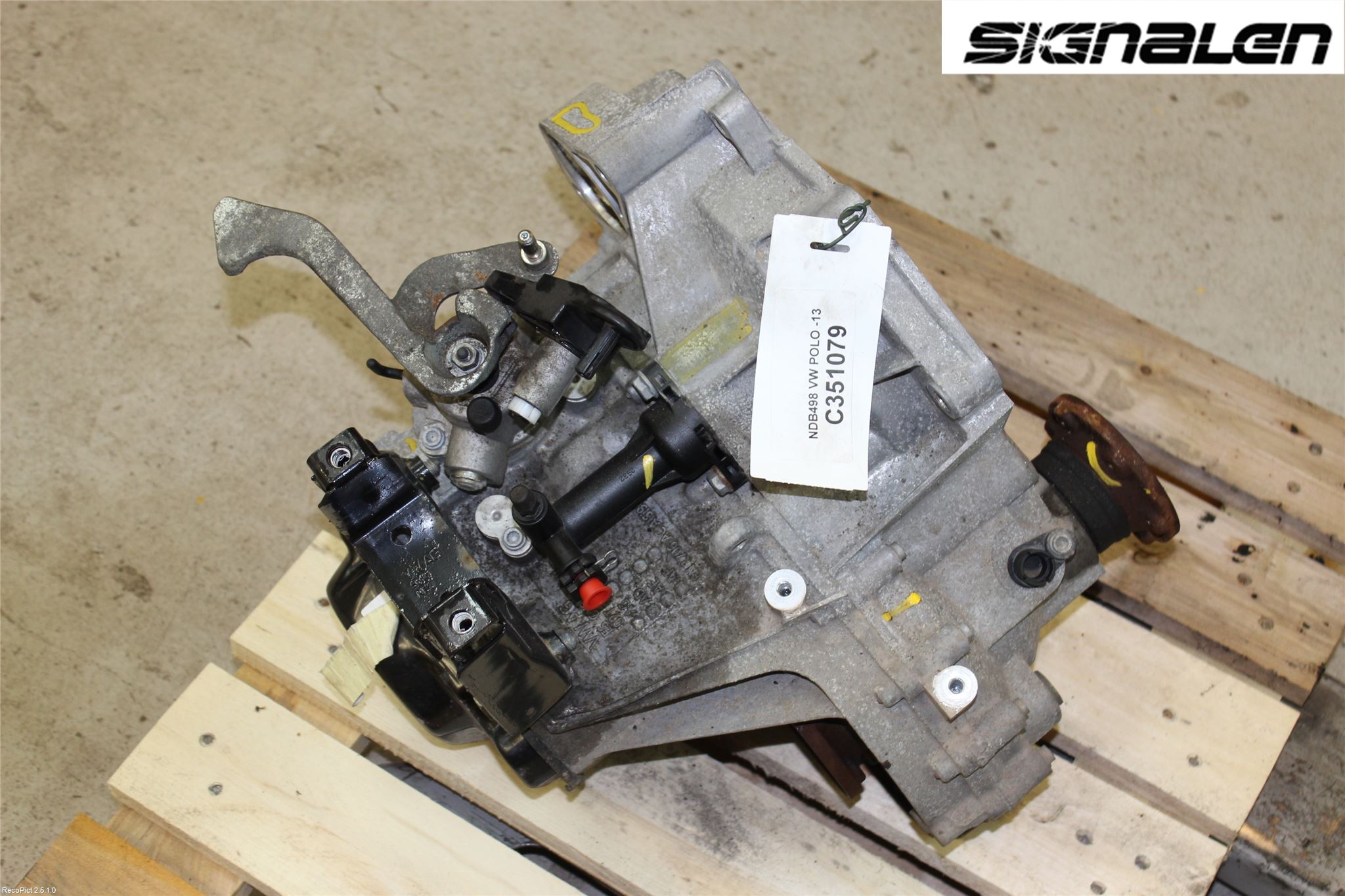 Volkswagen VW POLO 10-17 Gearkasse 5 Trinn