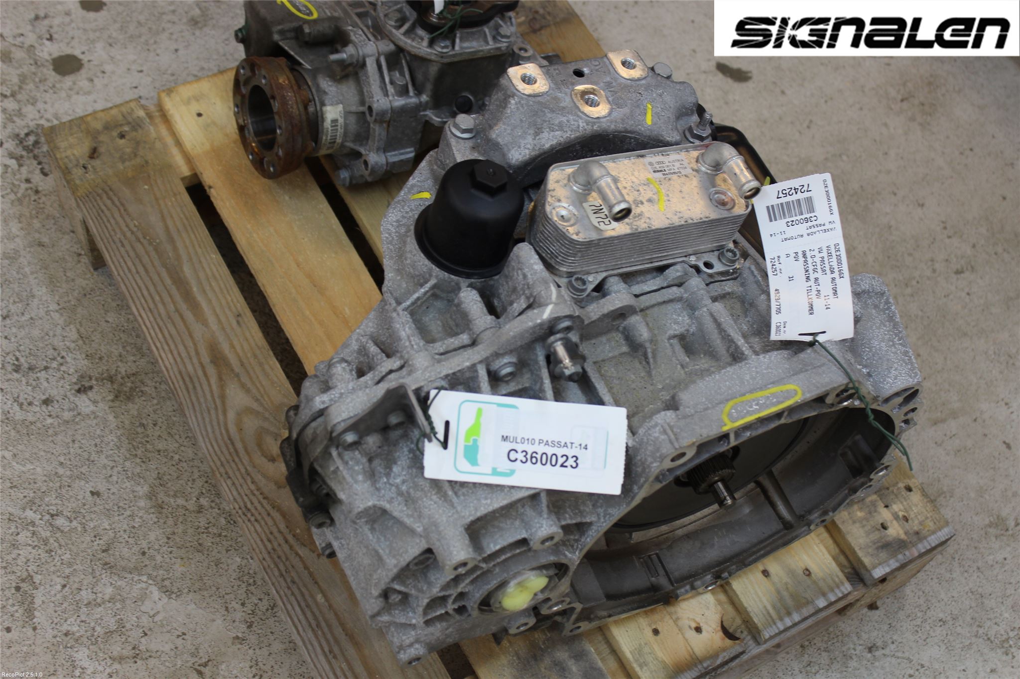 Volkswagen VW PASSAT 11-14 Gearkasse Automat
