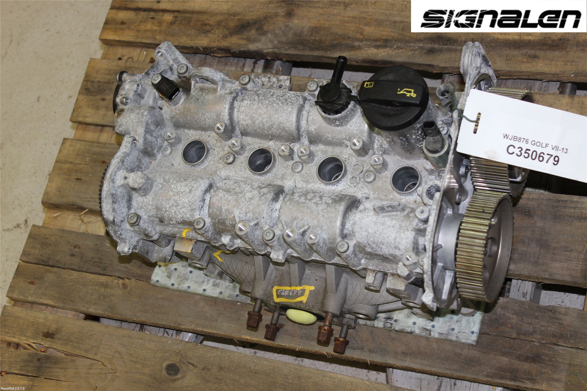 Volkswagen VW GOLF / E-GOLF VII 13-20 Topplokk Bensin