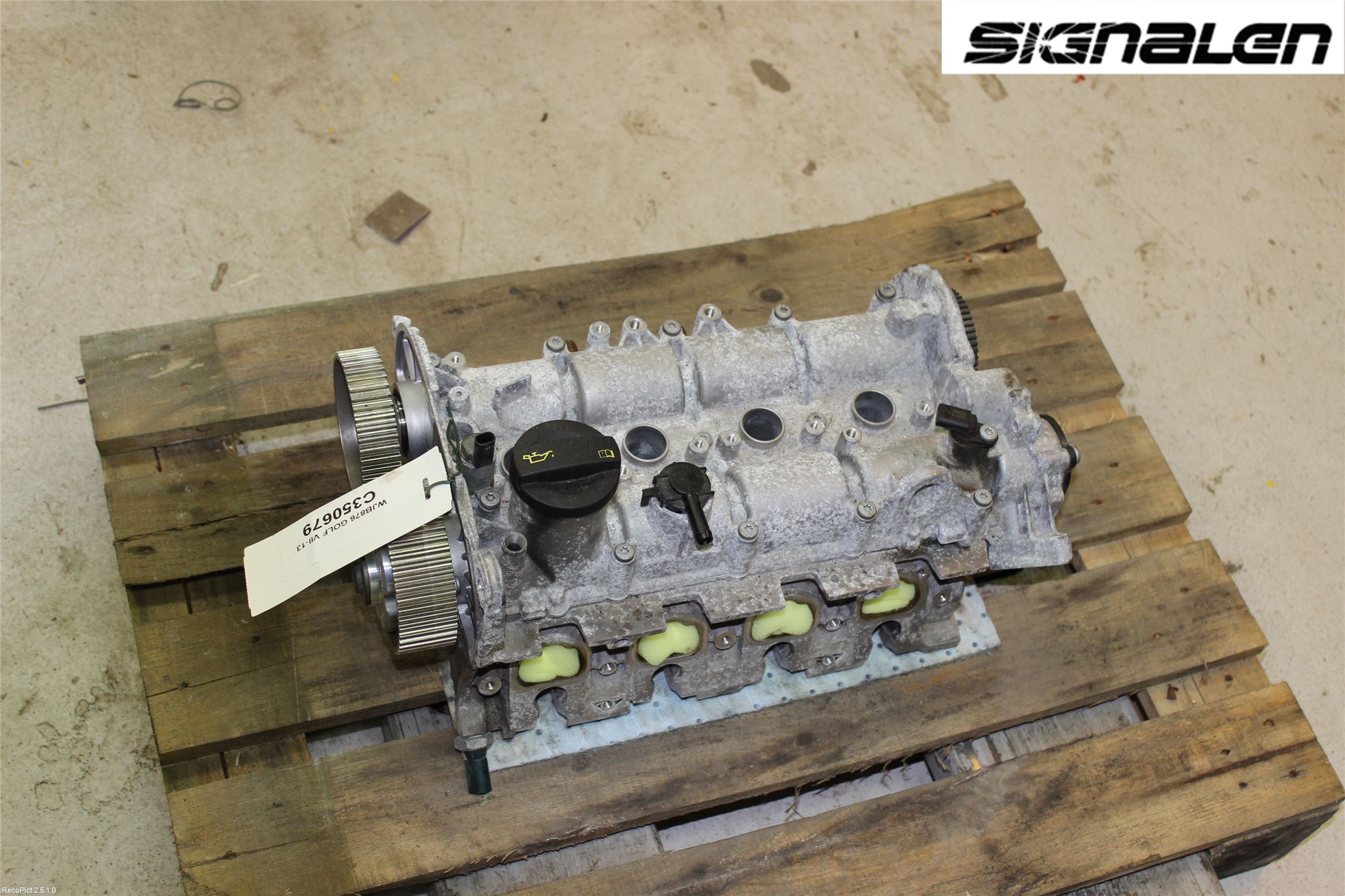 Volkswagen VW GOLF / E-GOLF VII 13-20 Topplokk Bensin