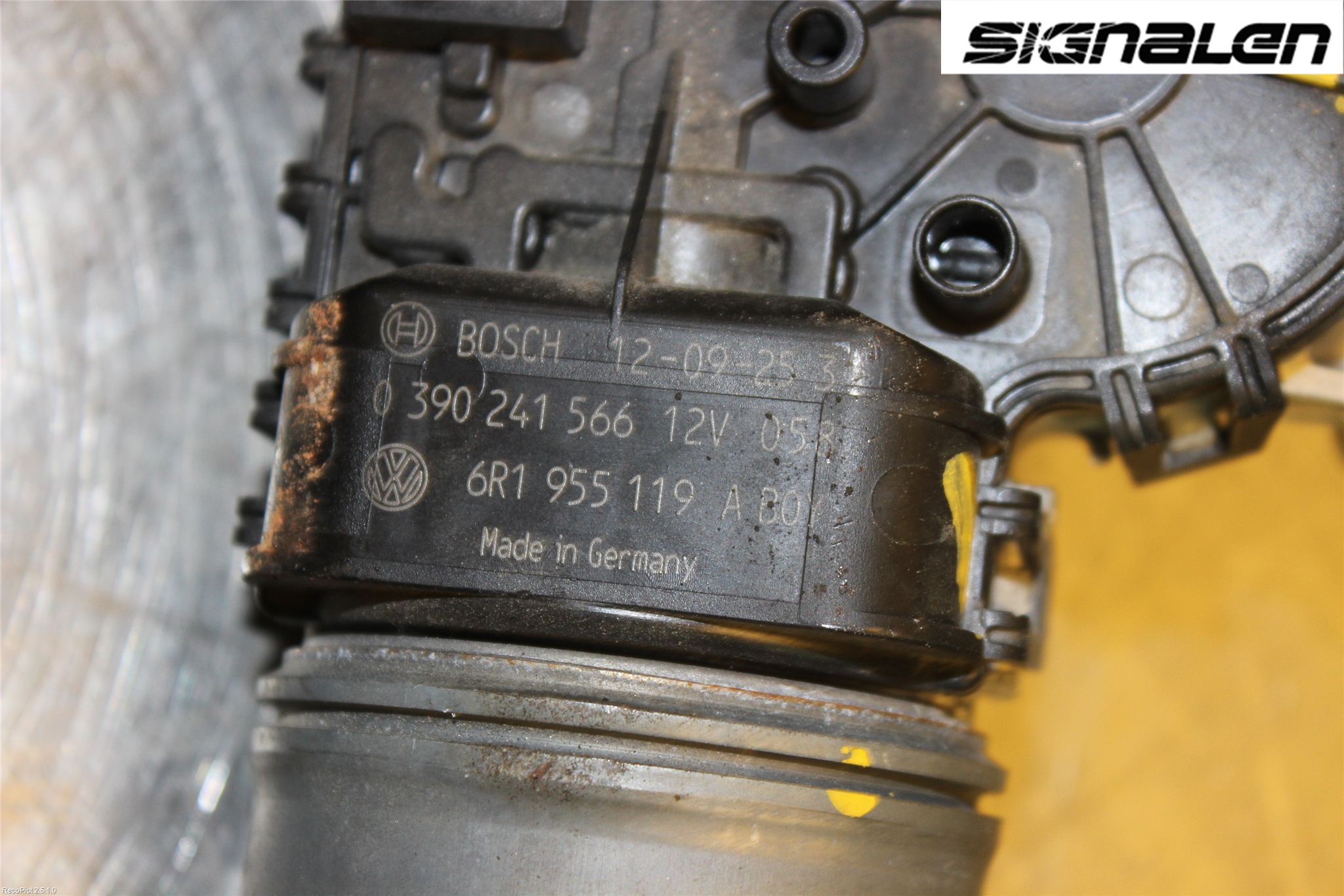 Volkswagen VW POLO 10-17 Viskermotor Frontrute