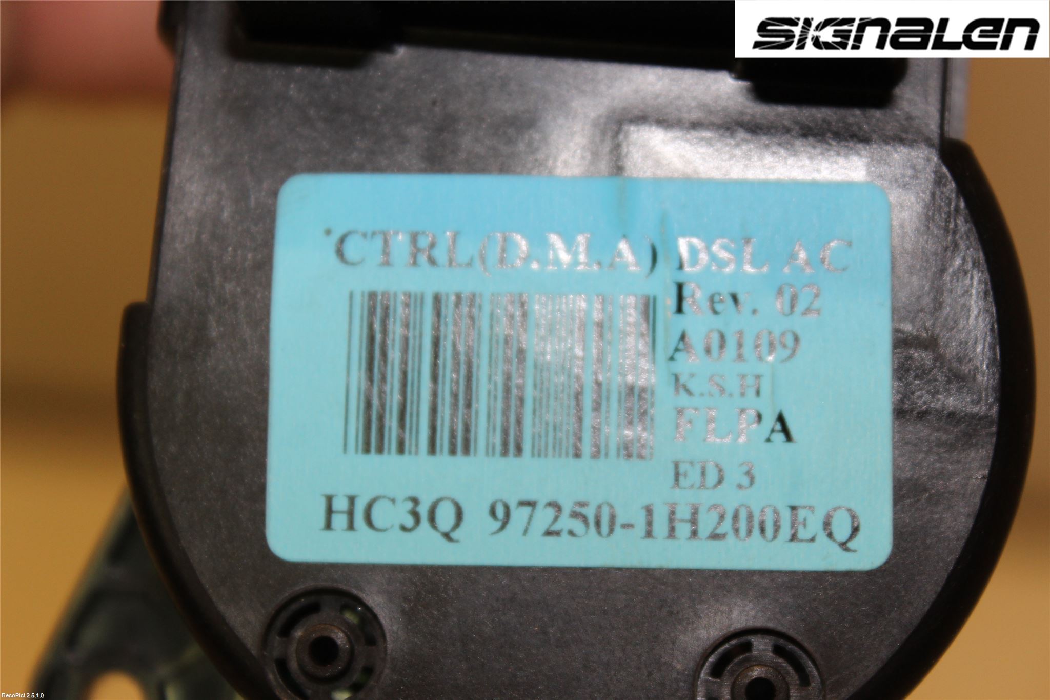 Kia CEED 06-12 Varme Ac Betjening-Display