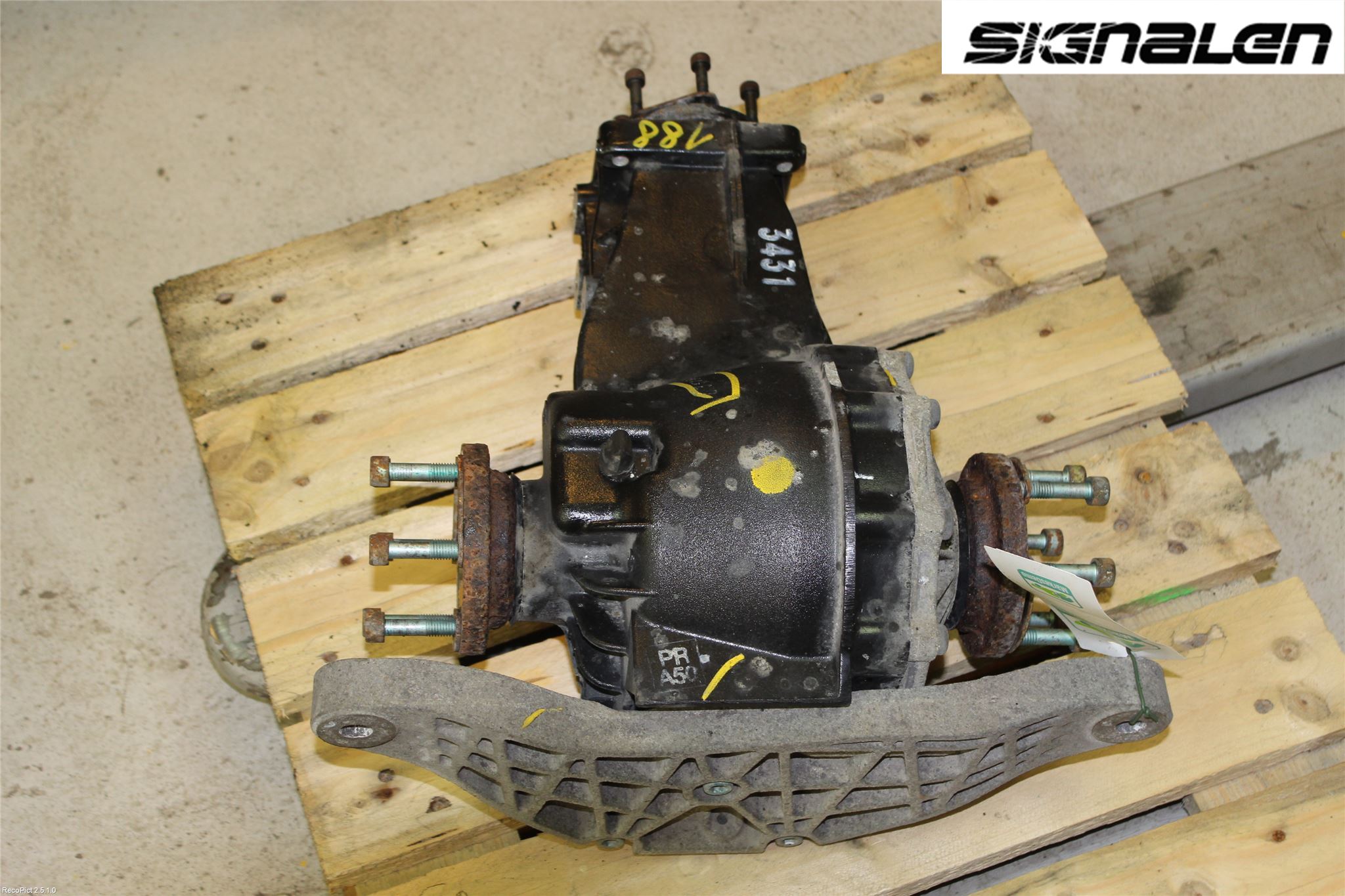 Audi A4/S4 05-07 Bakaksel Kardang Bak -Diff