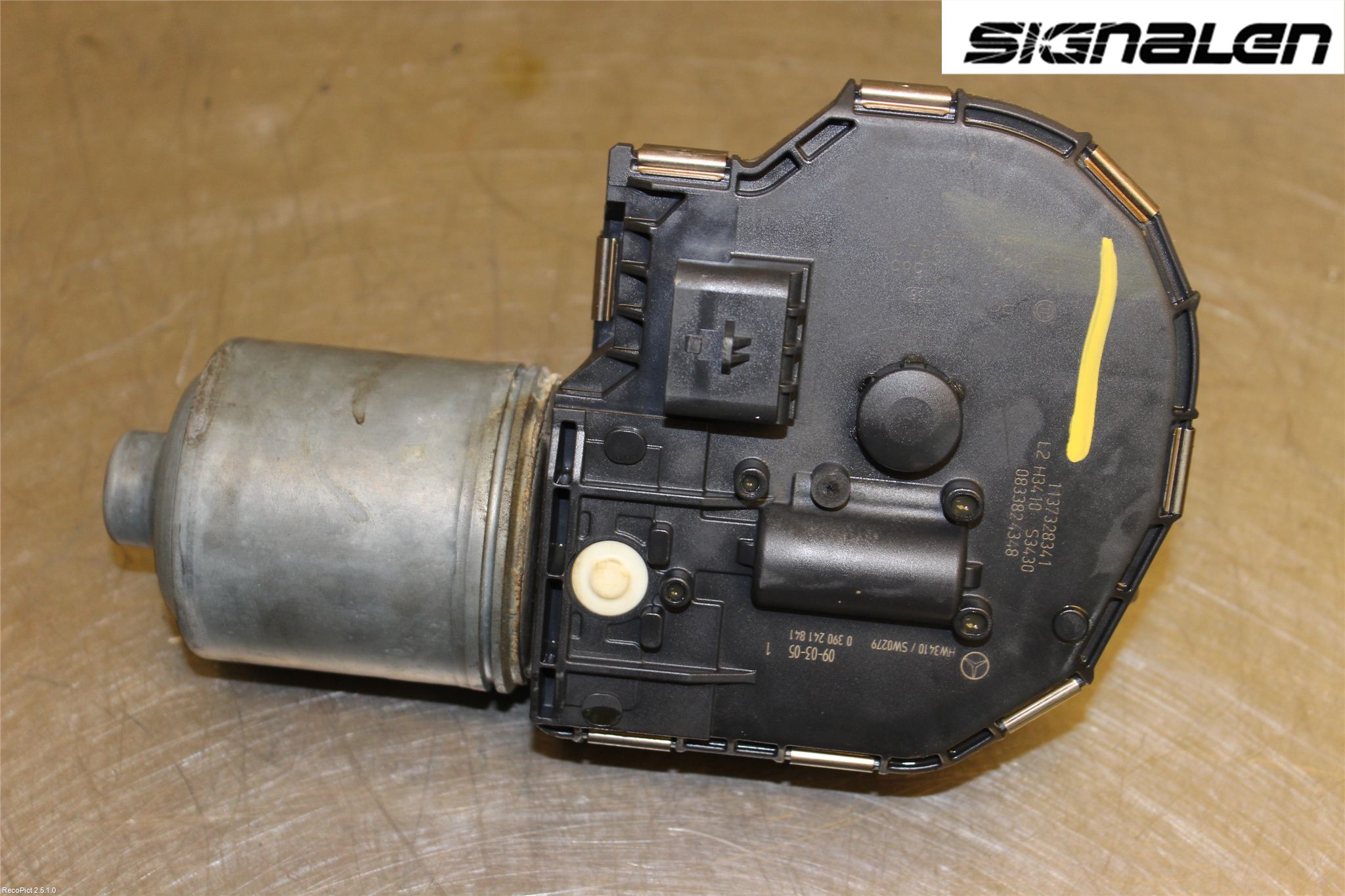 Mercedes-Benz MB E-KLASS (W211) 02-09 Viskermotor Frontrute