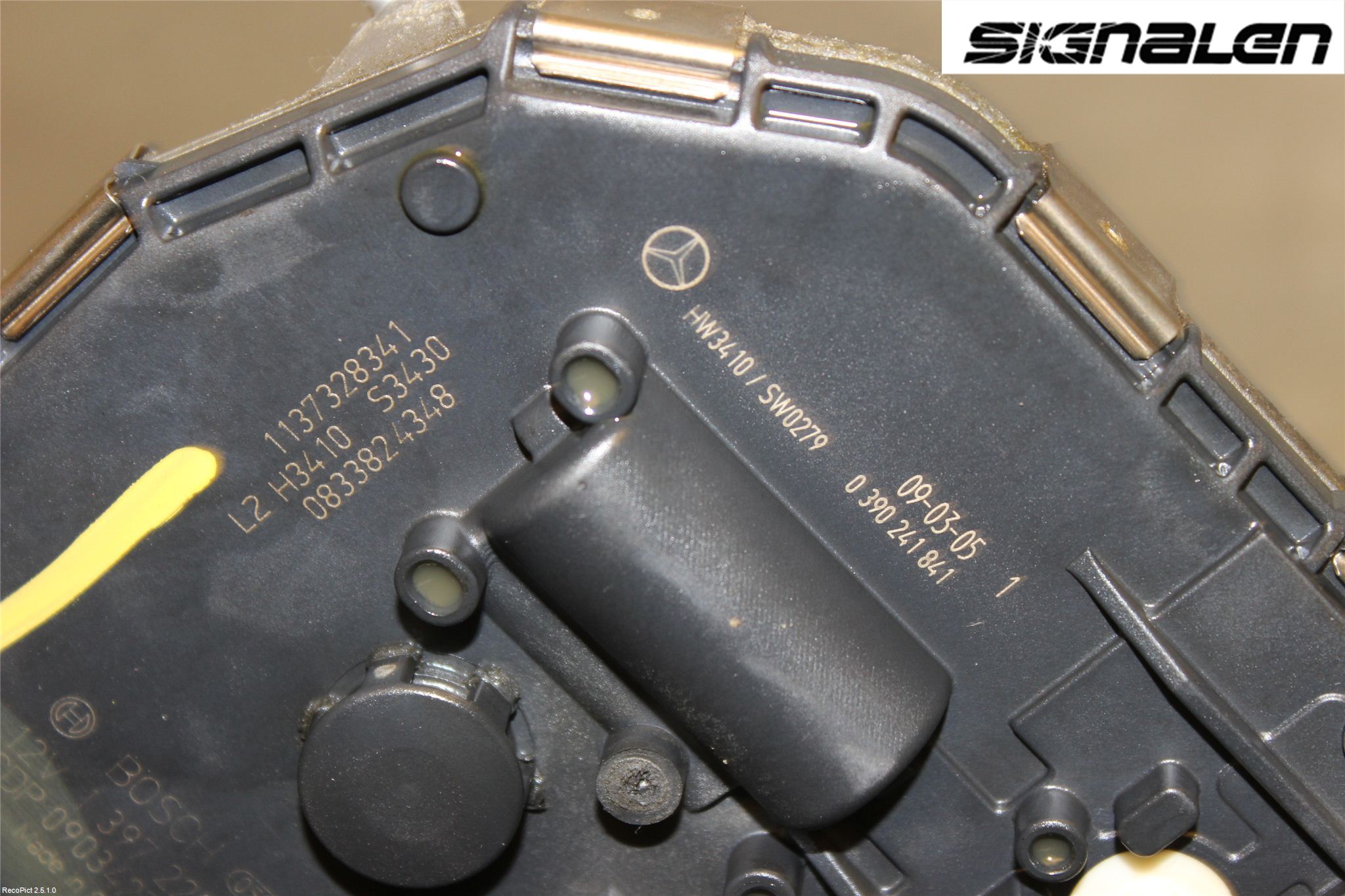 Mercedes-Benz MB E-KLASS (W211) 02-09 Viskermotor Frontrute