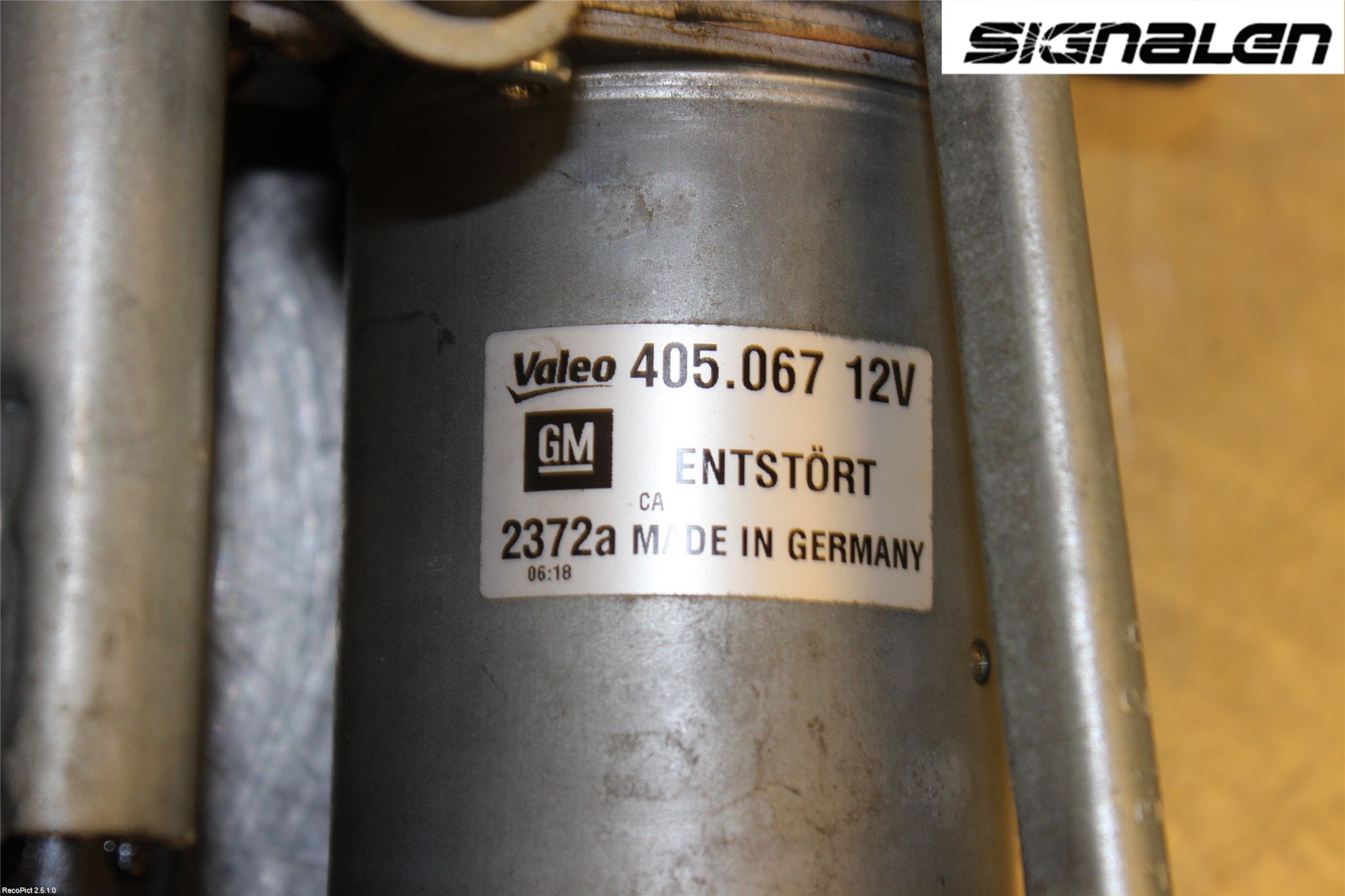 Opel CORSA D 07-14 Viskermotor Frontrute