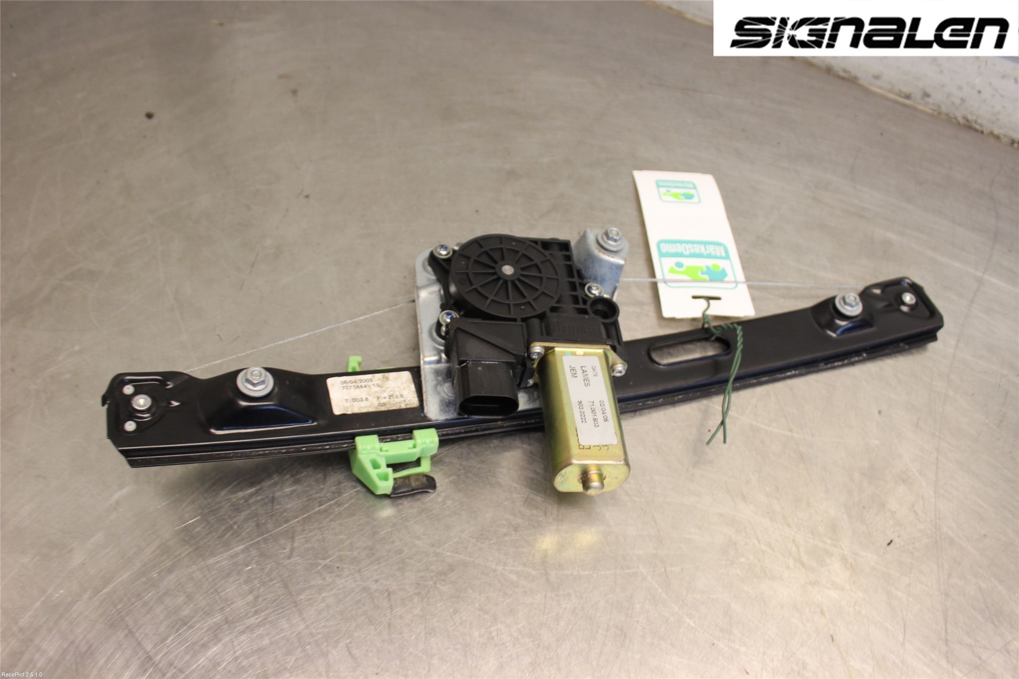 BMW 3 E90/91 SED/TOU 05-12 Vindusheis El Komp