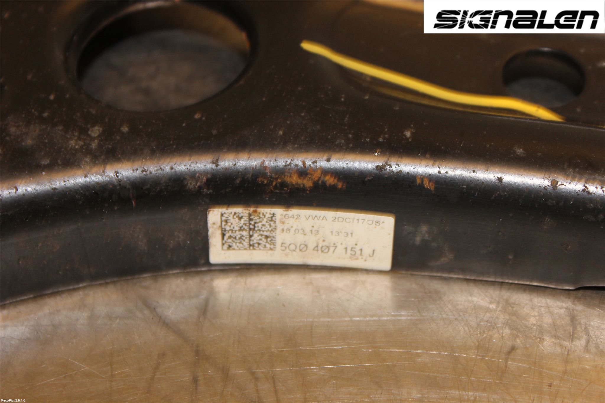 Volkswagen VW GOLF / E-GOLF VII 13-20 Bærearm Foran Venstre Nedre