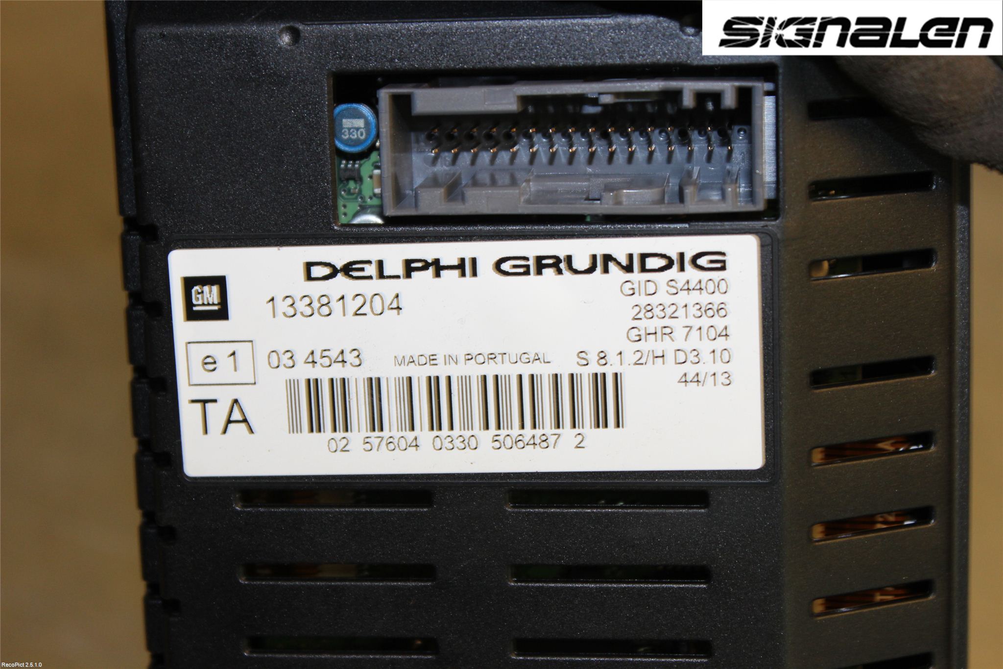 Opel CORSA D 07-14 Kjørecomputer