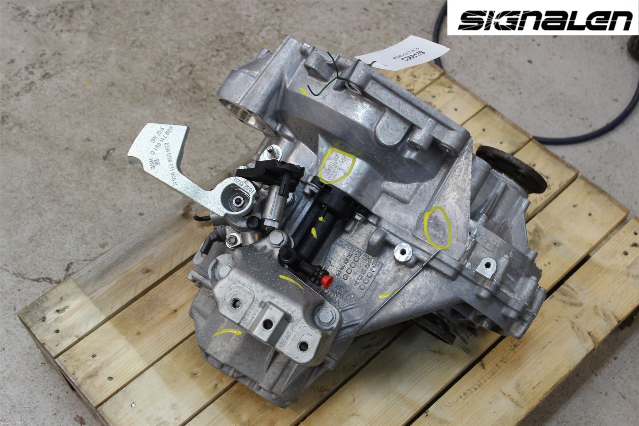 Volkswagen VW GOLF / E-GOLF VII 13-20 Gearkasse 6 Trinn