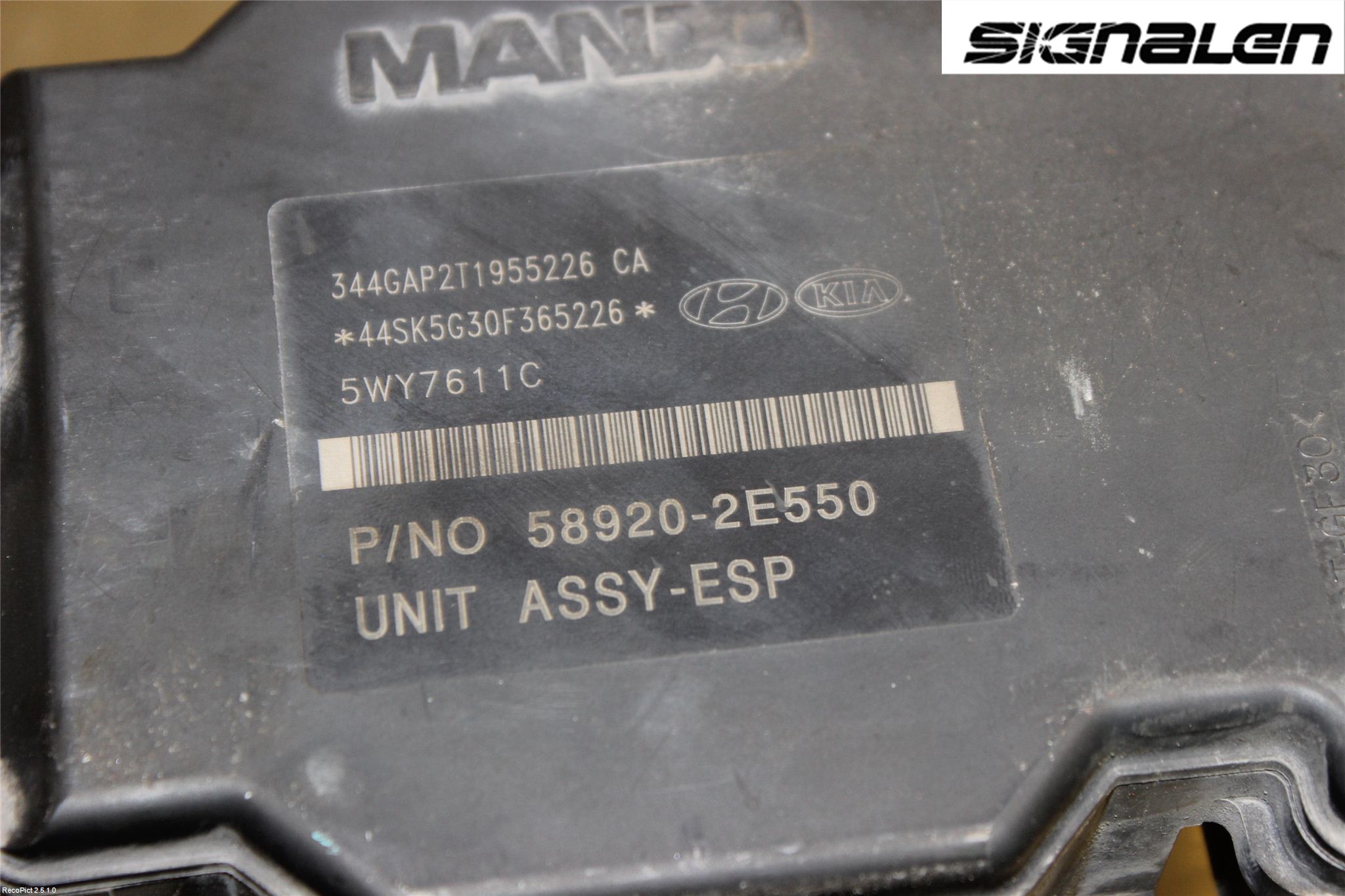 Kia SPORTAGE (JE) 05-10 Abs Hydraulikkaggregat