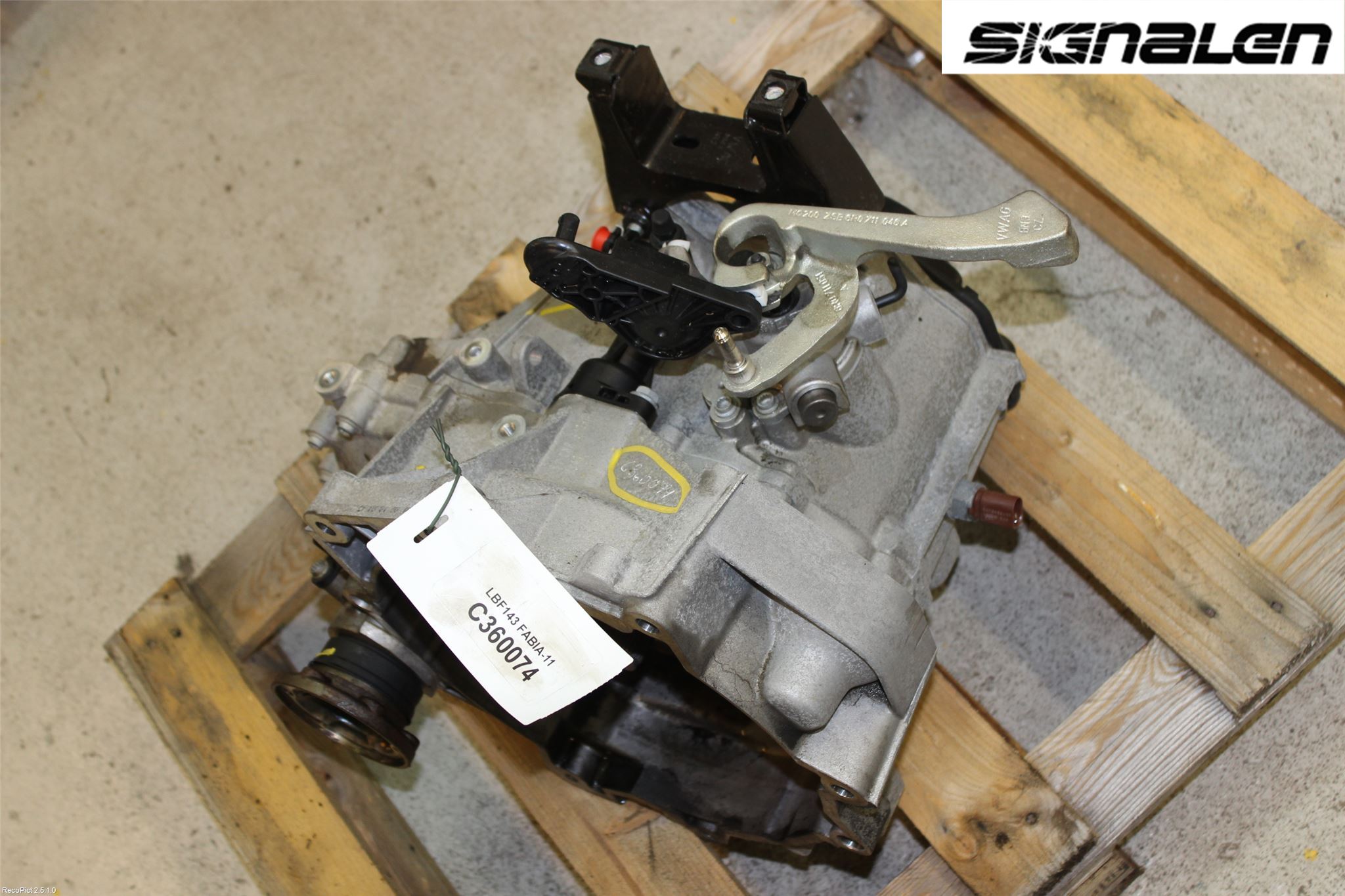 Skoda OCTAVIA (1Z) 05-13 Gearkasse 5 Trinn