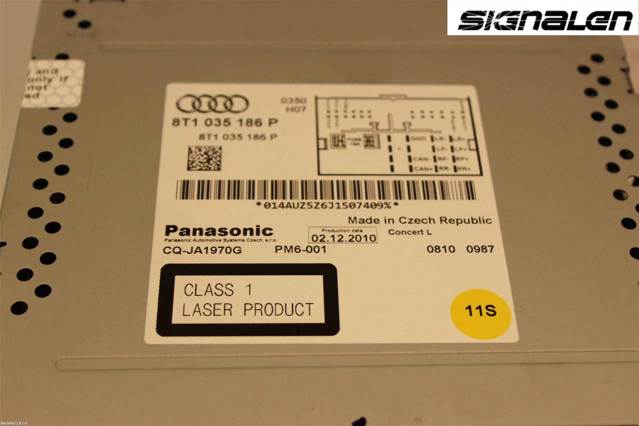 Audi A4/S4 08-11 Stereo Radio