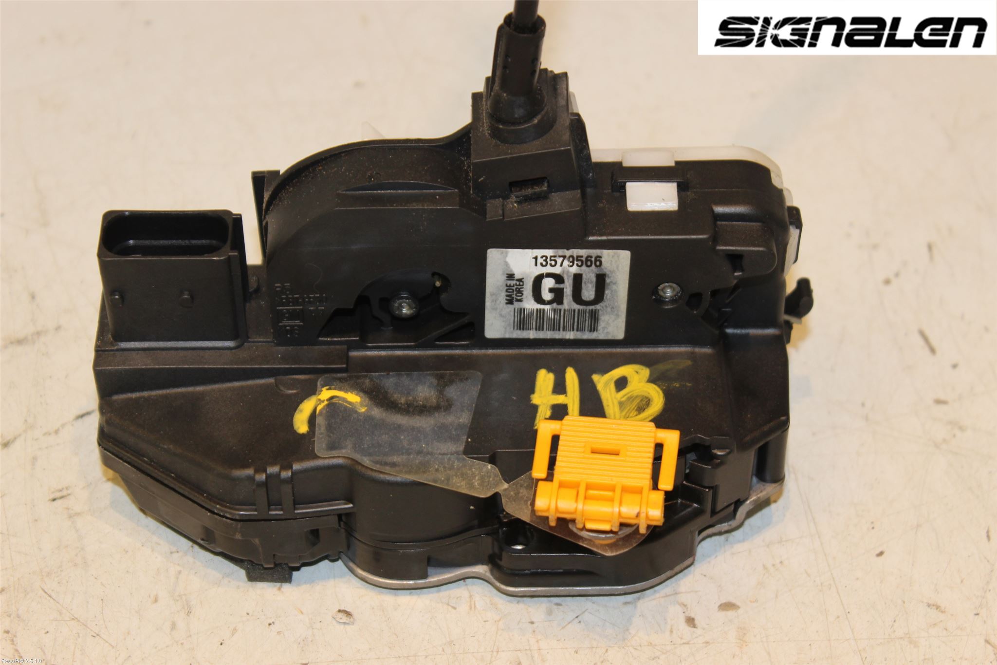 Opel ASTRA J 10-15 Dørlås - Låsekasse